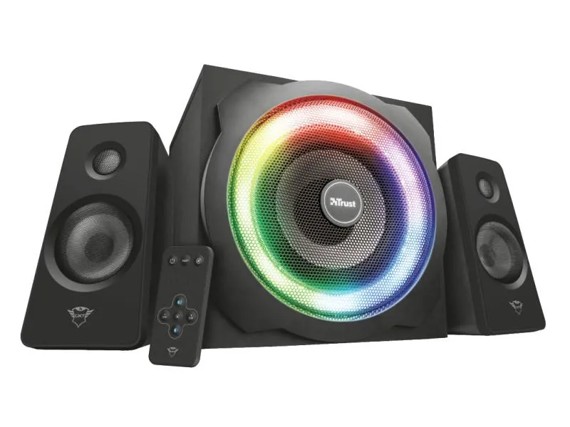 Trust PC-Lautsprecher GXT 629 Tytan RGB Illuminated 2.1 Trust PC-Lautsprecher GXT 629 Tytan RGB Illuminated 2.1