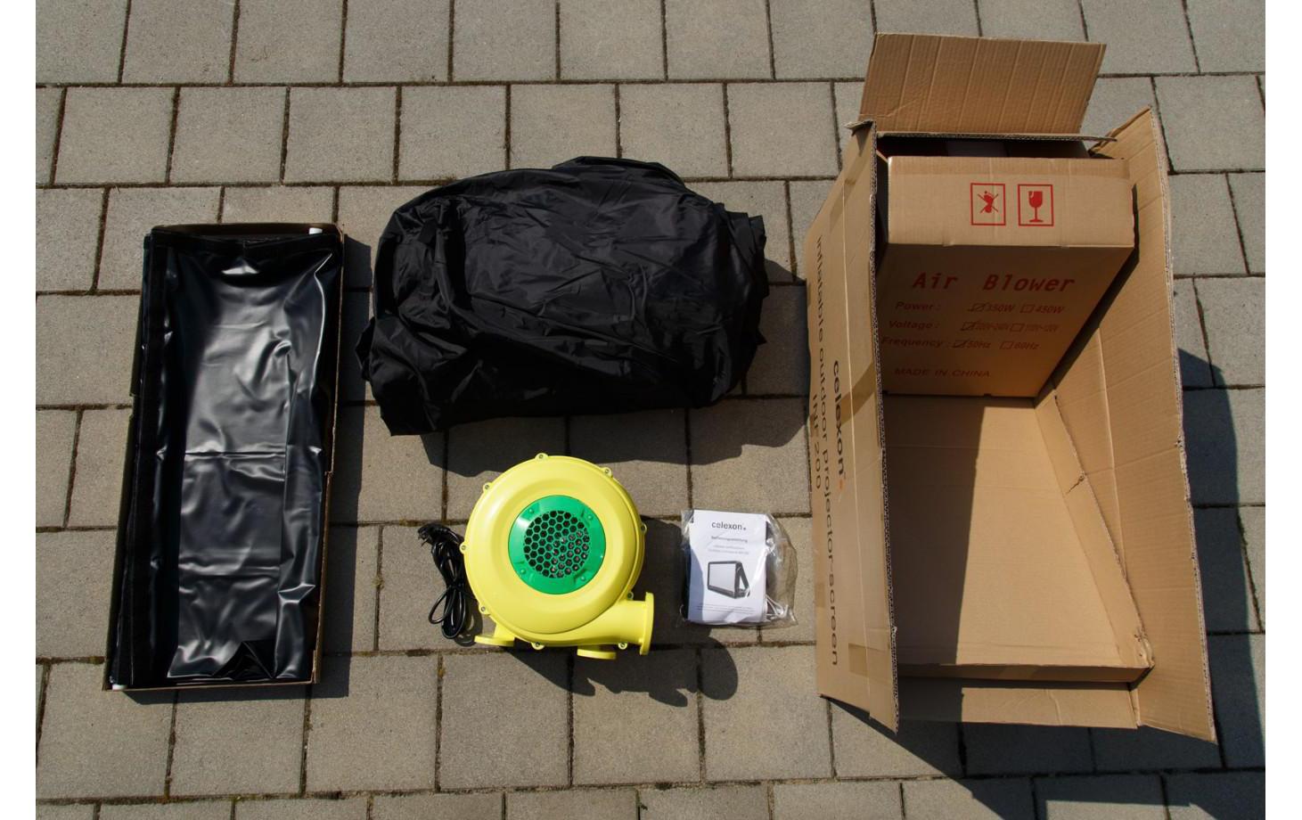 Celexon Mobile Leinwand Aufblasbar INF200 310x174 cm 16:9 Celexon Mobile Leinwand Aufblasbar INF200 310x174 cm 16:9