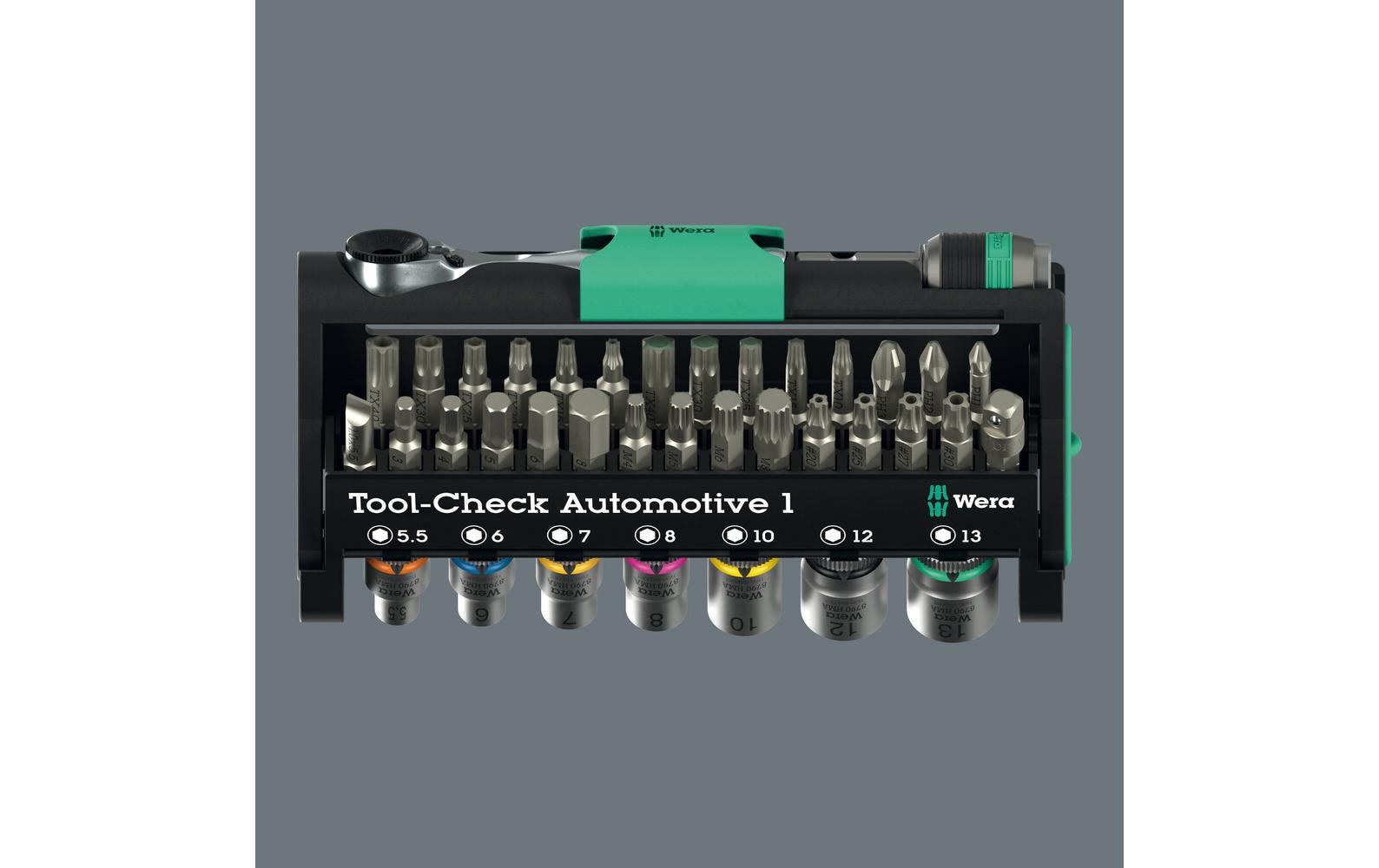 Wera Werkzeug-Set Tool-Check Automotive 1, 38-teilig