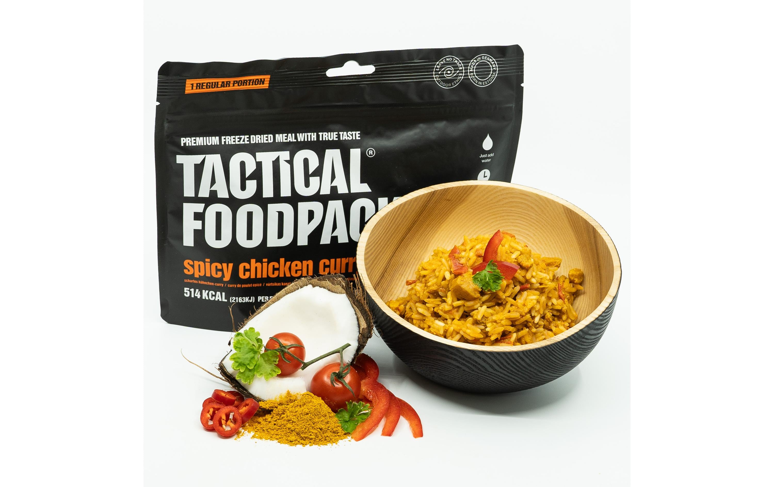 Tactical Foodpack Hauptgericht Pikantes Hühnercurry