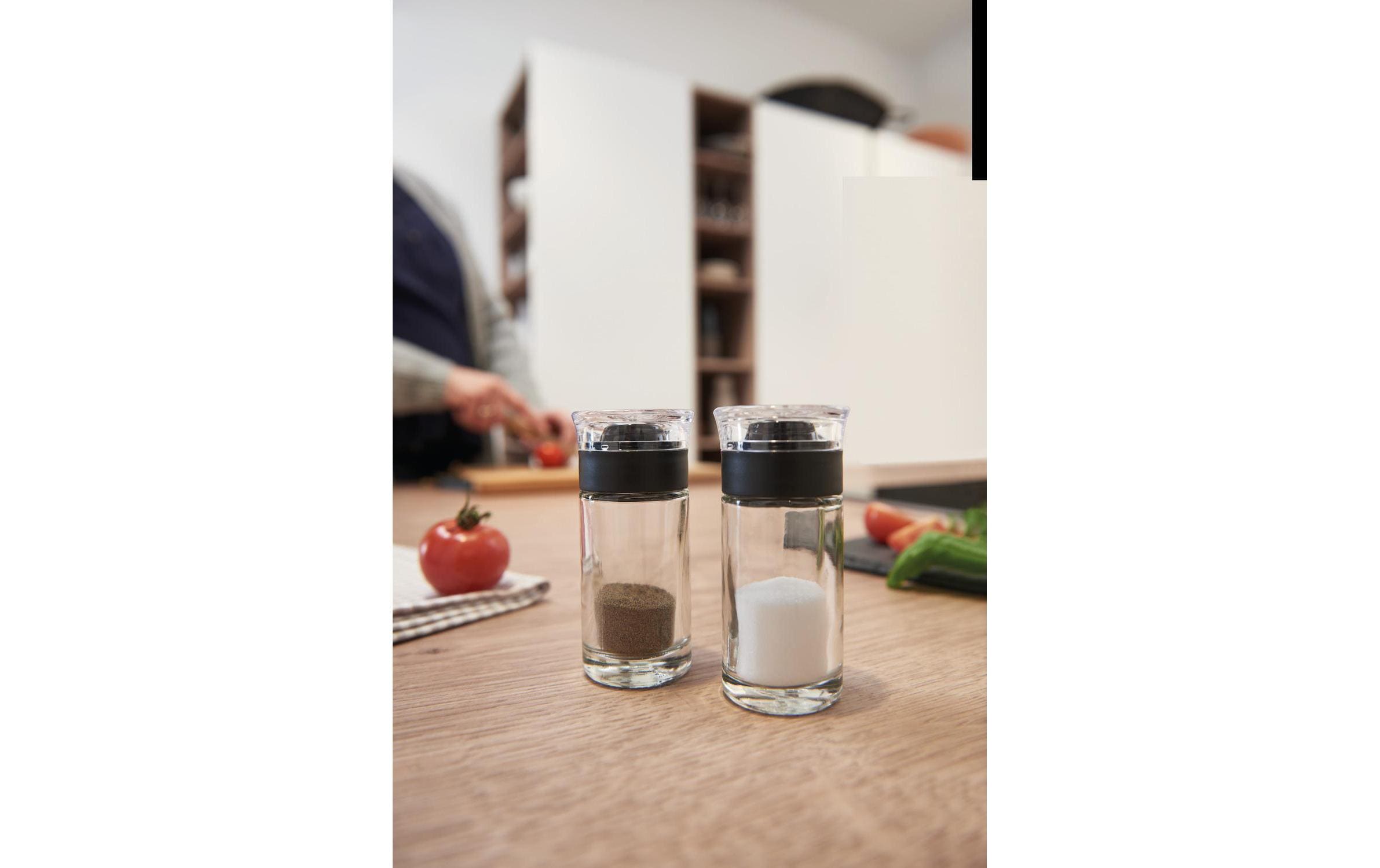 Leonardo Salz- & Pfefferstreuer Cucina Transparent