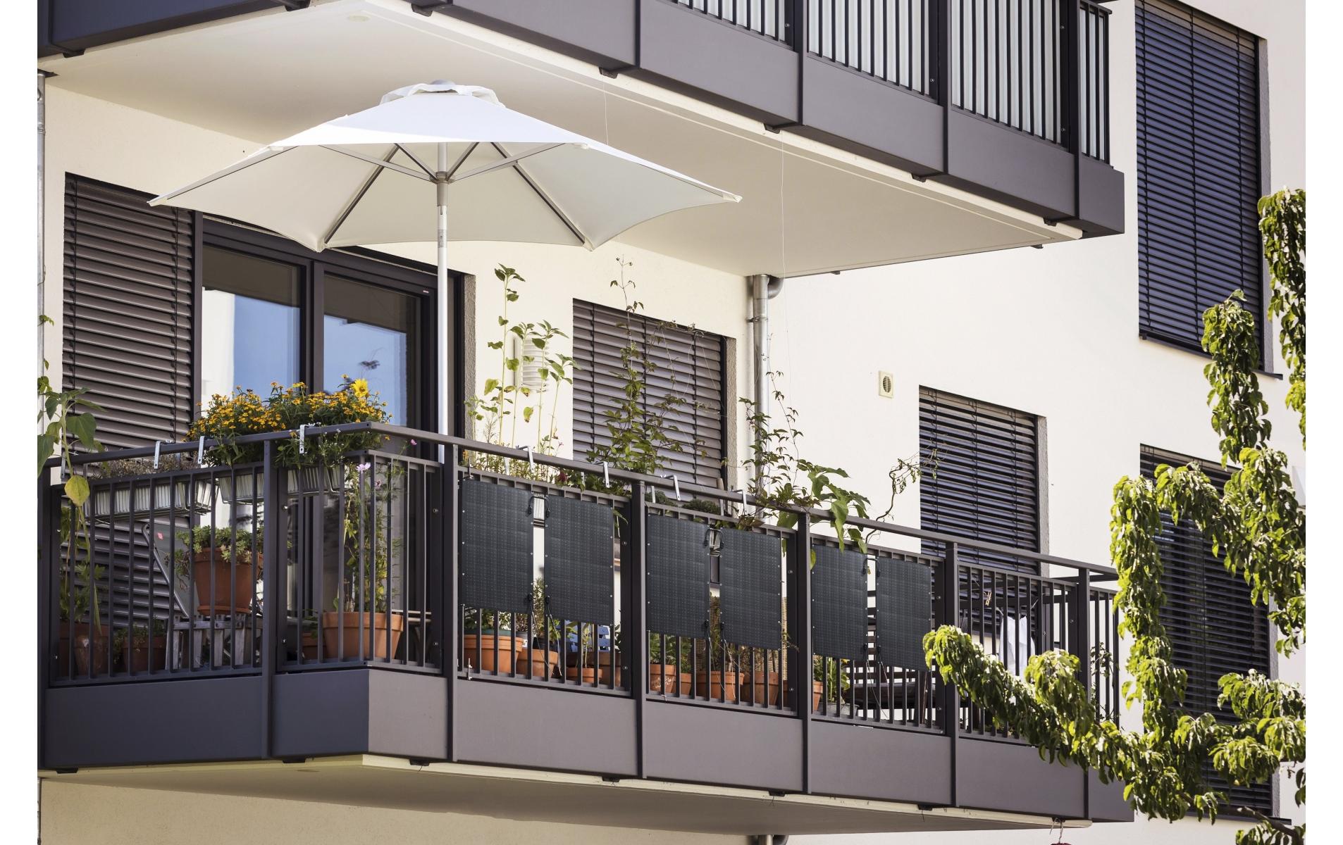 Technaxx Solaranlage Balkonkraftwerk 600W TX-270