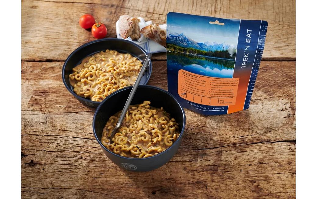 Trek 'N Eat Hauptgericht Nudeln in Rahmchampignon mit Rindfleisch, Trek 'N Eat Hauptgericht Nudeln in Rahmchampignon mit Rindfleisch,