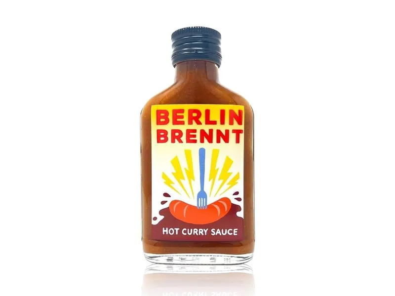 Crazy Bastard Sauce Hot Sauce Berlin Brennt 100 ml Crazy Bastard Sauce Hot Sauce Berlin Brennt 100 ml