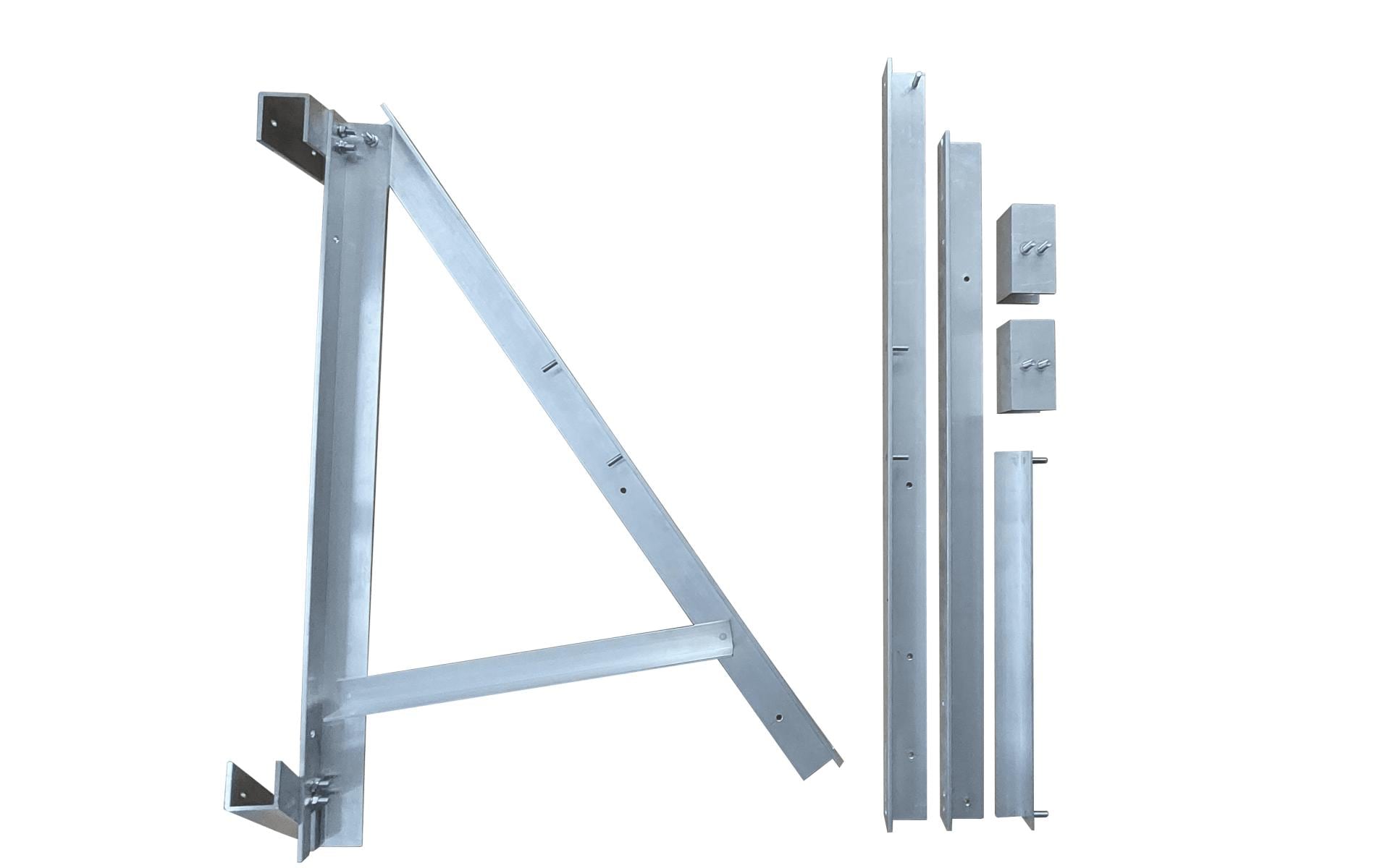 Technaxx Solar Halterung TX-230 für Balkon, Boden, Wand 2-Sets