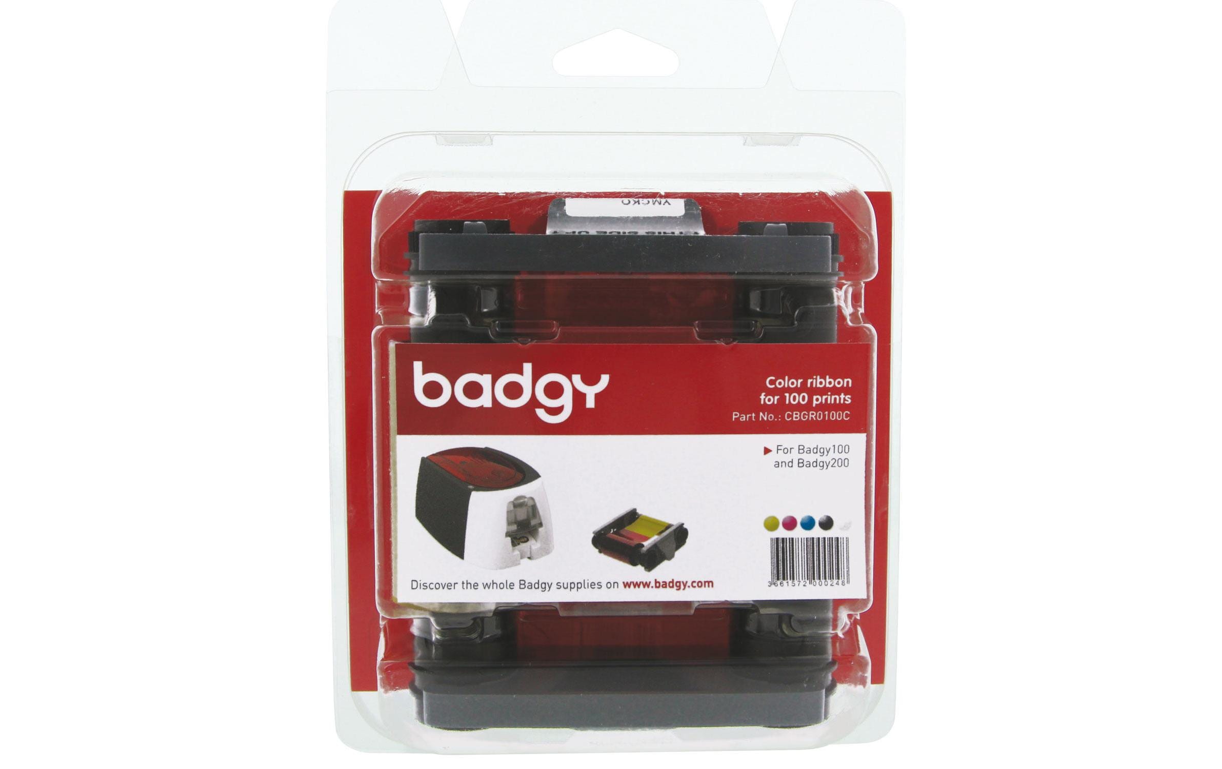 Evolis Farbband CBGR0100C / Badgy 100 / 200 Evolis Farbband CBGR0100C / Badgy 100 / 200