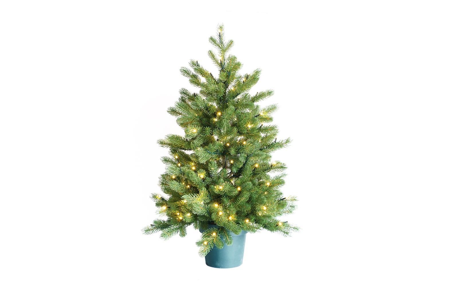 Botanic-Haus Weihnachtsbaum De Luxe 144 LEDs Easy Shape 90 cm