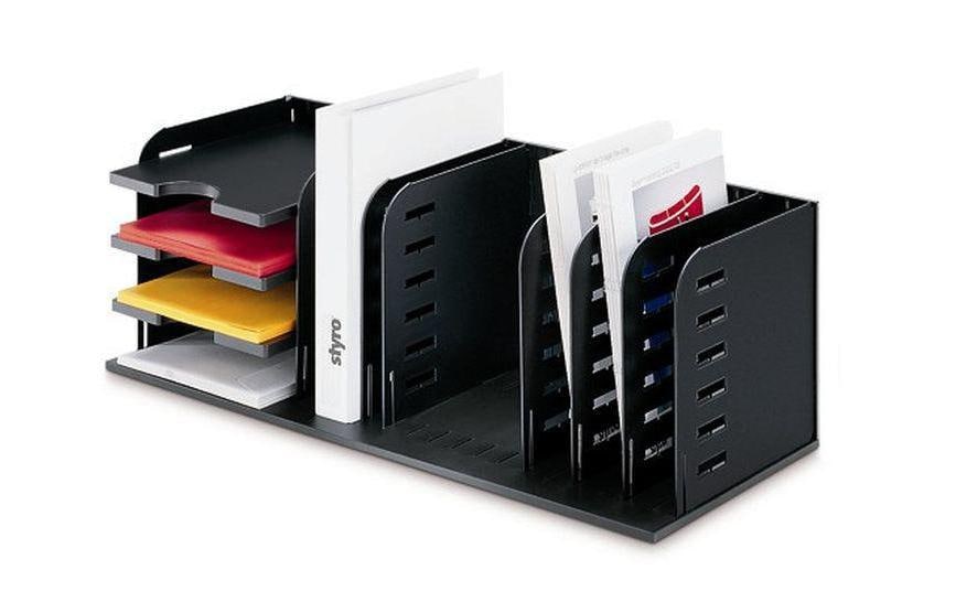 Styro Bücher-Trennwände styrorac 8 Wände, 3 Tablare Styro Bücher-Trennwände styrorac 8 Wände, 3 Tablare