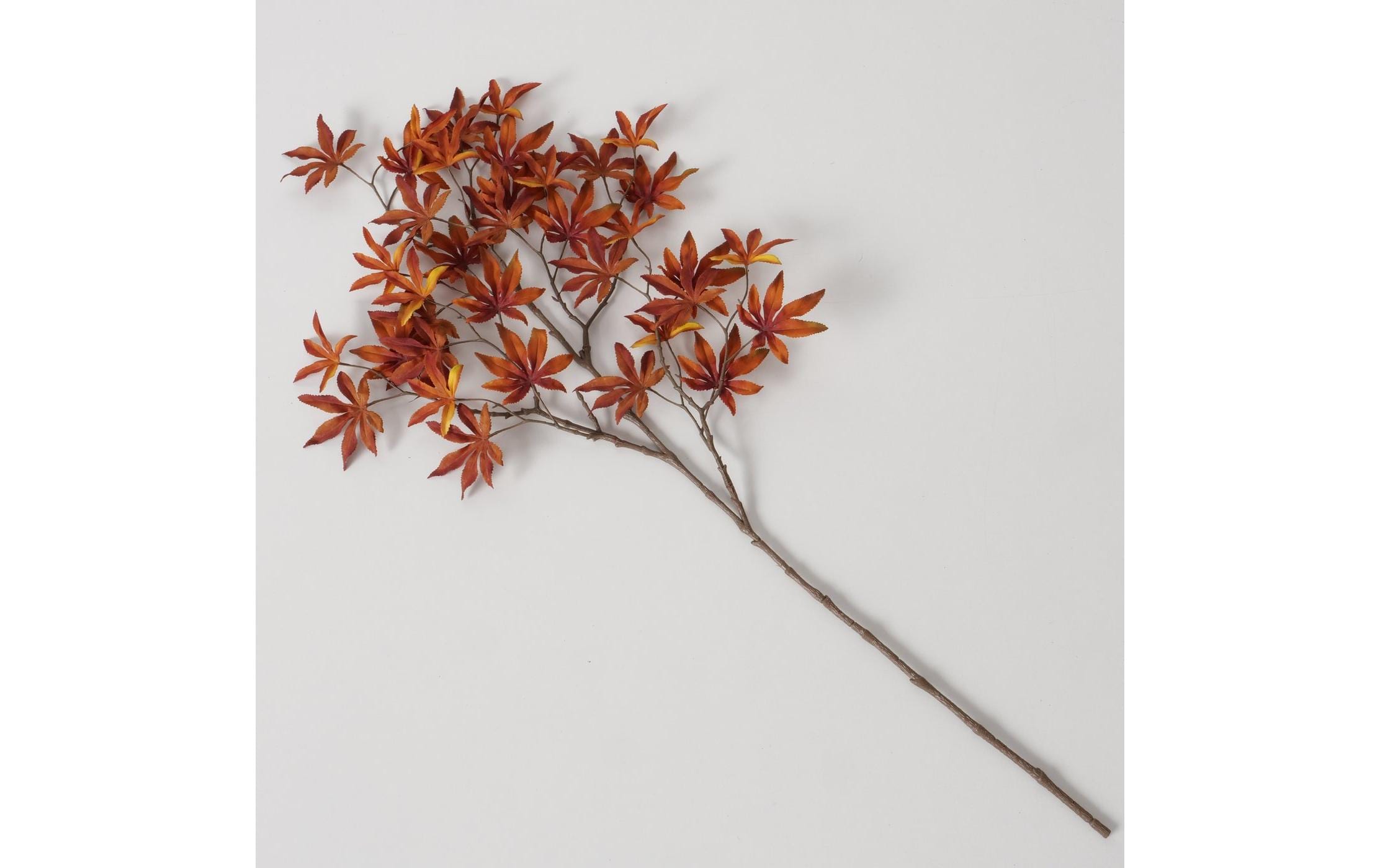 Boltze Kunstpflanze Dekozweig Ahorn Kunststoff, 90 x 21 cm