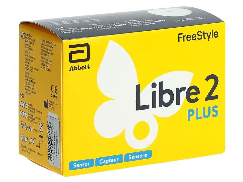 ABBOTT FREESTYLE Libre 2 Plus Sensor 15 Tage 1 Stück ABBOTT FREESTYLE Libre 2 Plus Sensor 15 Tage 1 Stück