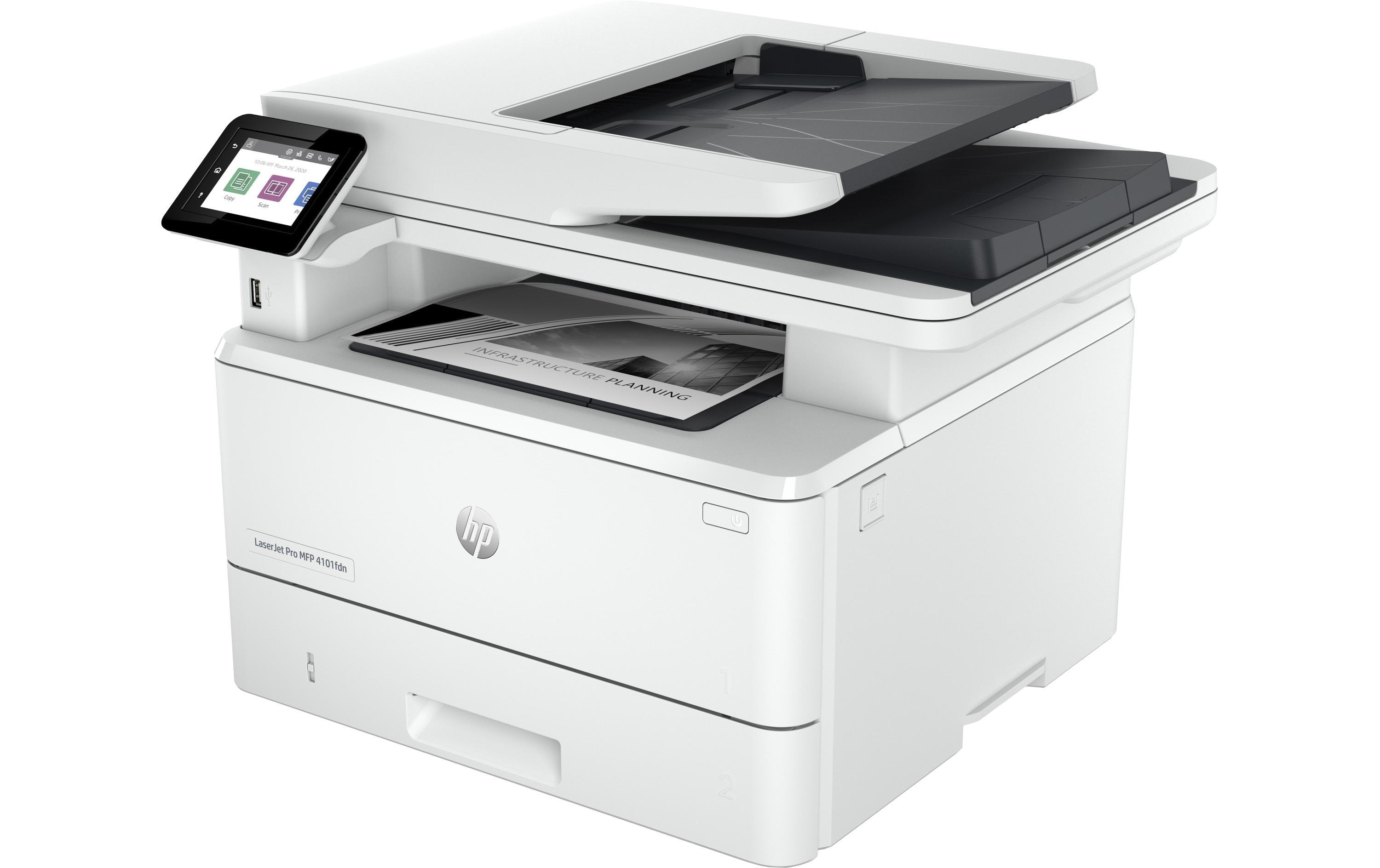 HP Multifunktionsdrucker LaserJet Pro MFP 4102fdw