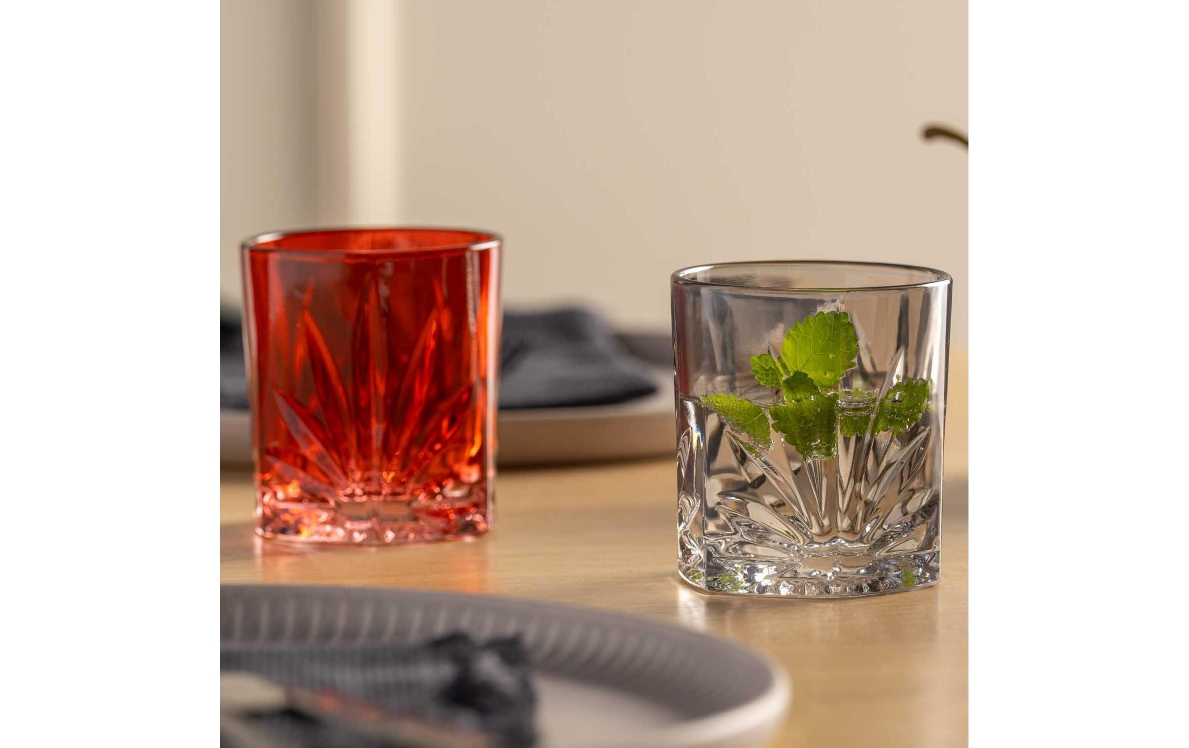 Leonardo Whiskyglas Capri 220 ml, 4 Stück, Grau