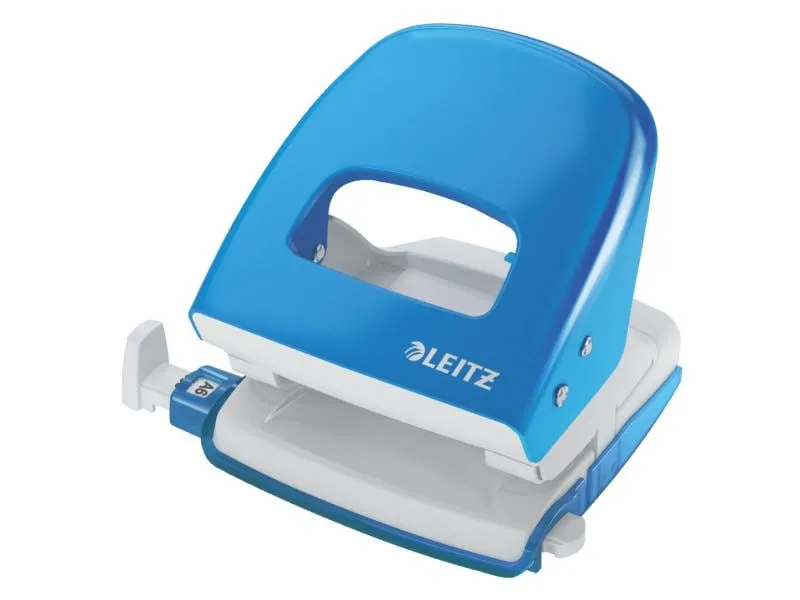Leitz Locher Nexxt 30 Seiten, Grau-Hellblau