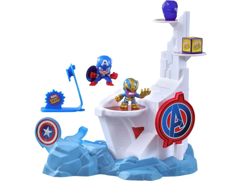 MARVEL Marvel Stunt Squad – Captain America vs. Thanos