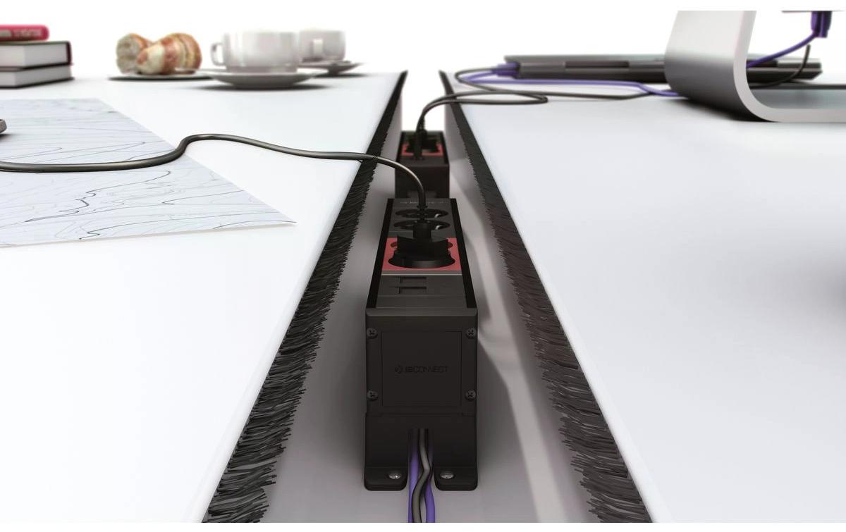 max connect Halterung erhöht, CUBO, Anthrazit 2 Stück