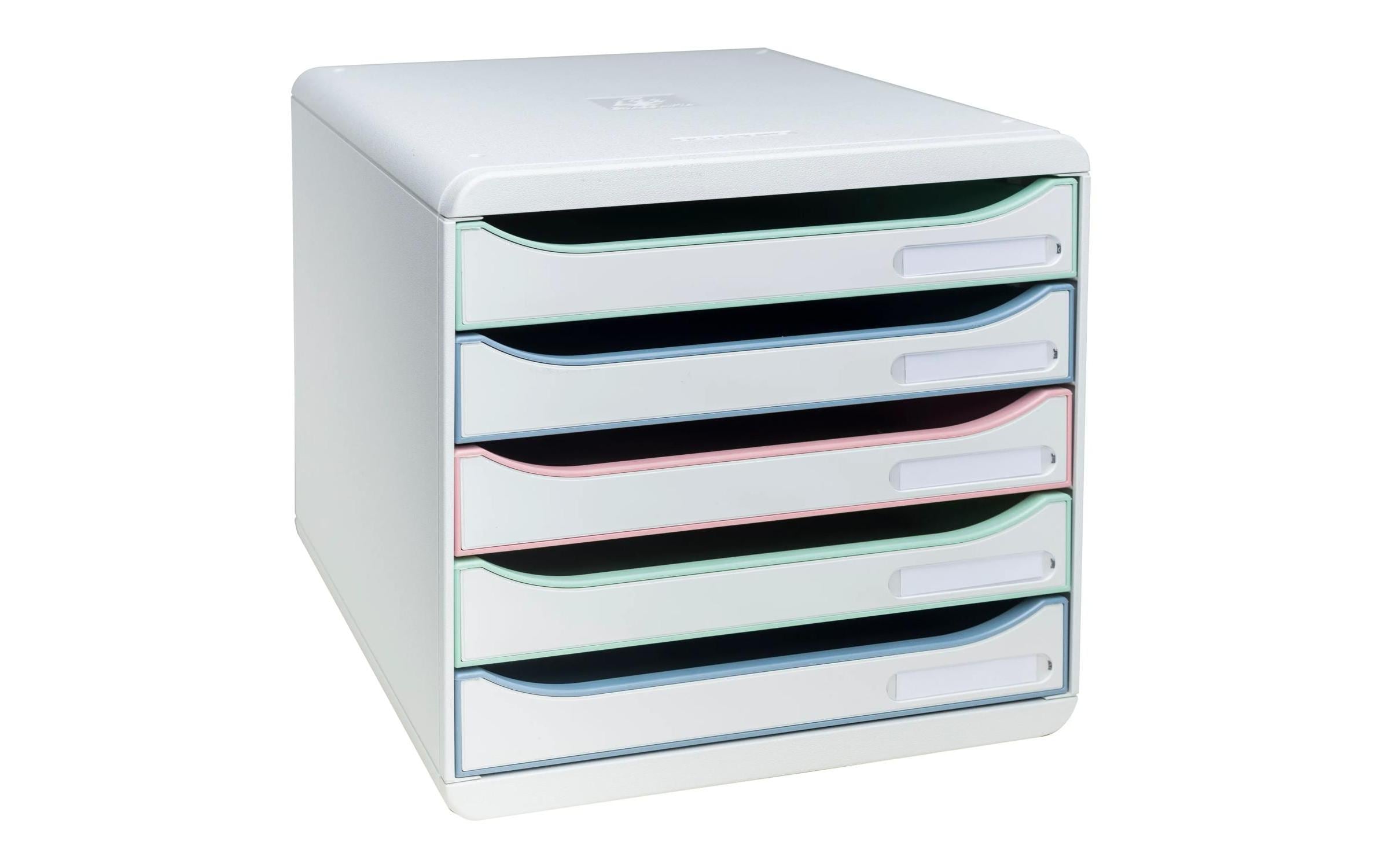 Exacompta Schubladenbox BIG BOX AutentiK, 5 Schubladen