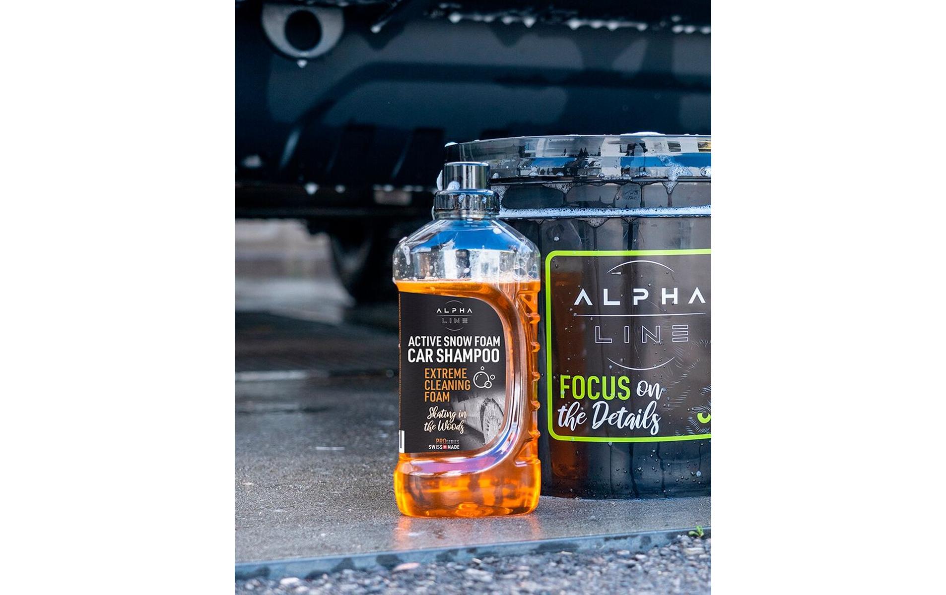 Alpha Line Car Shampoo ActiveSnowFoam, Flasche à 1 Liter Alpha Line Car Shampoo ActiveSnowFoam, Flasche à 1 Liter