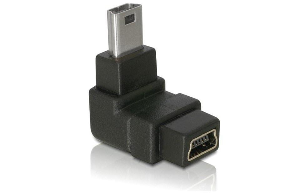 Delock USB 2.0 Adapter USB-MiniB Stecker - USB-MiniB Buchse Delock USB 2.0 Adapter USB-MiniB Stecker - USB-MiniB Buchse