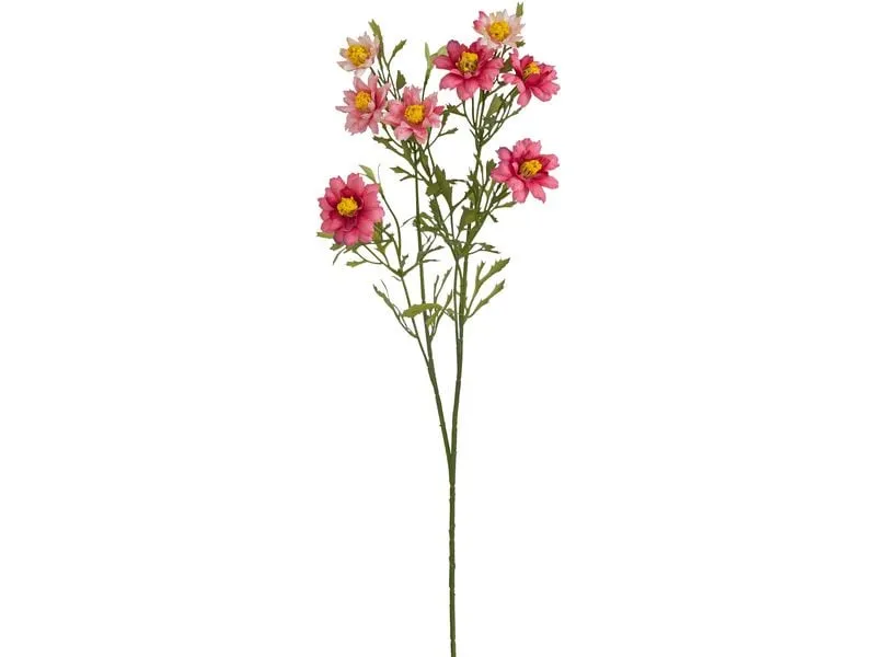 Botanic-Haus Kunstblume Blütenzweig Rosa, 68 cm