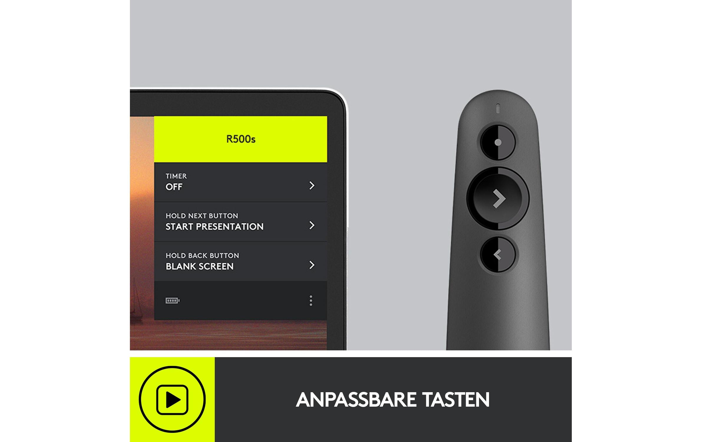 Logitech Presenter R500 s Graphite