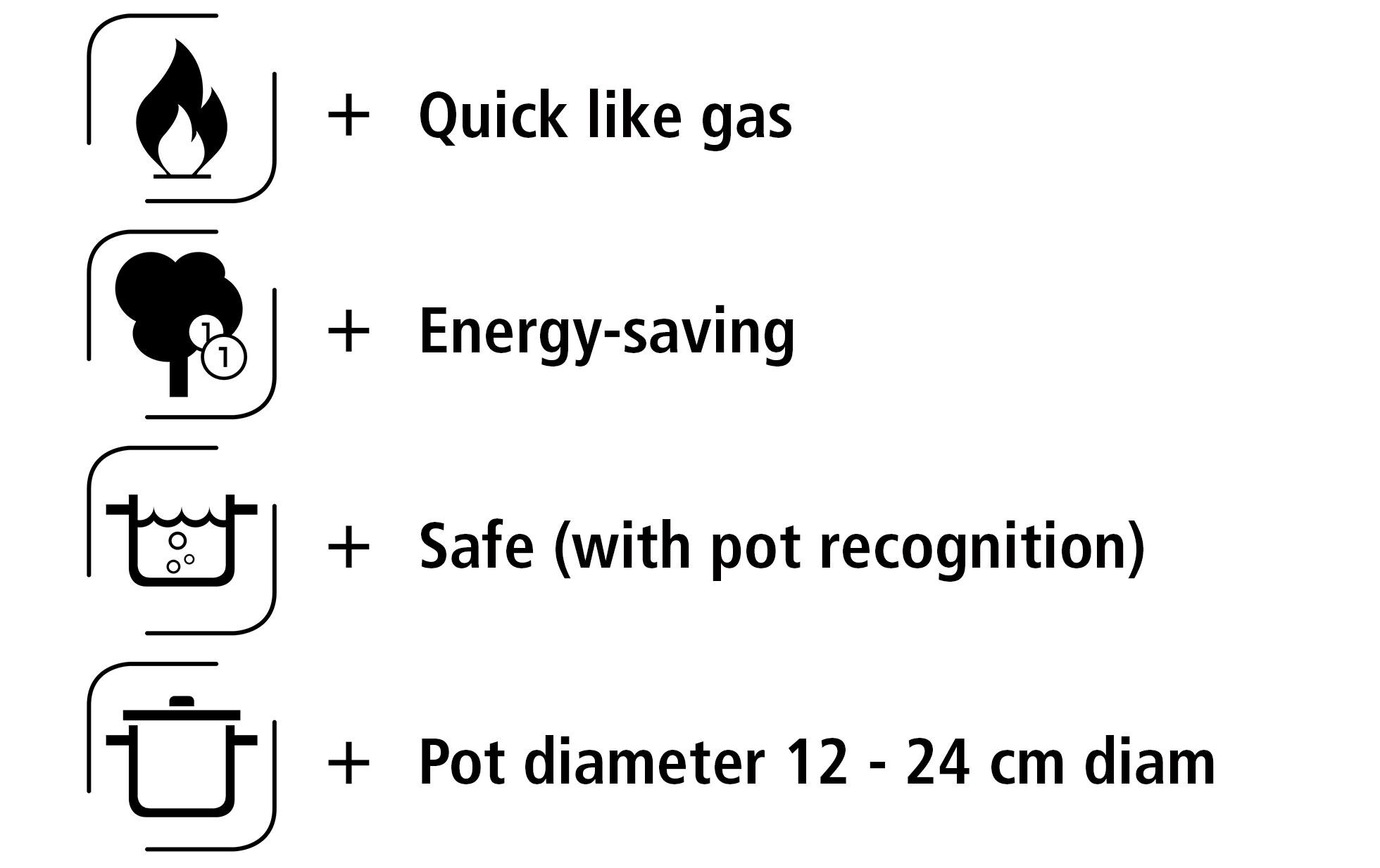 Caso Induktionskochplatte ProAdvanced E1 2100 W