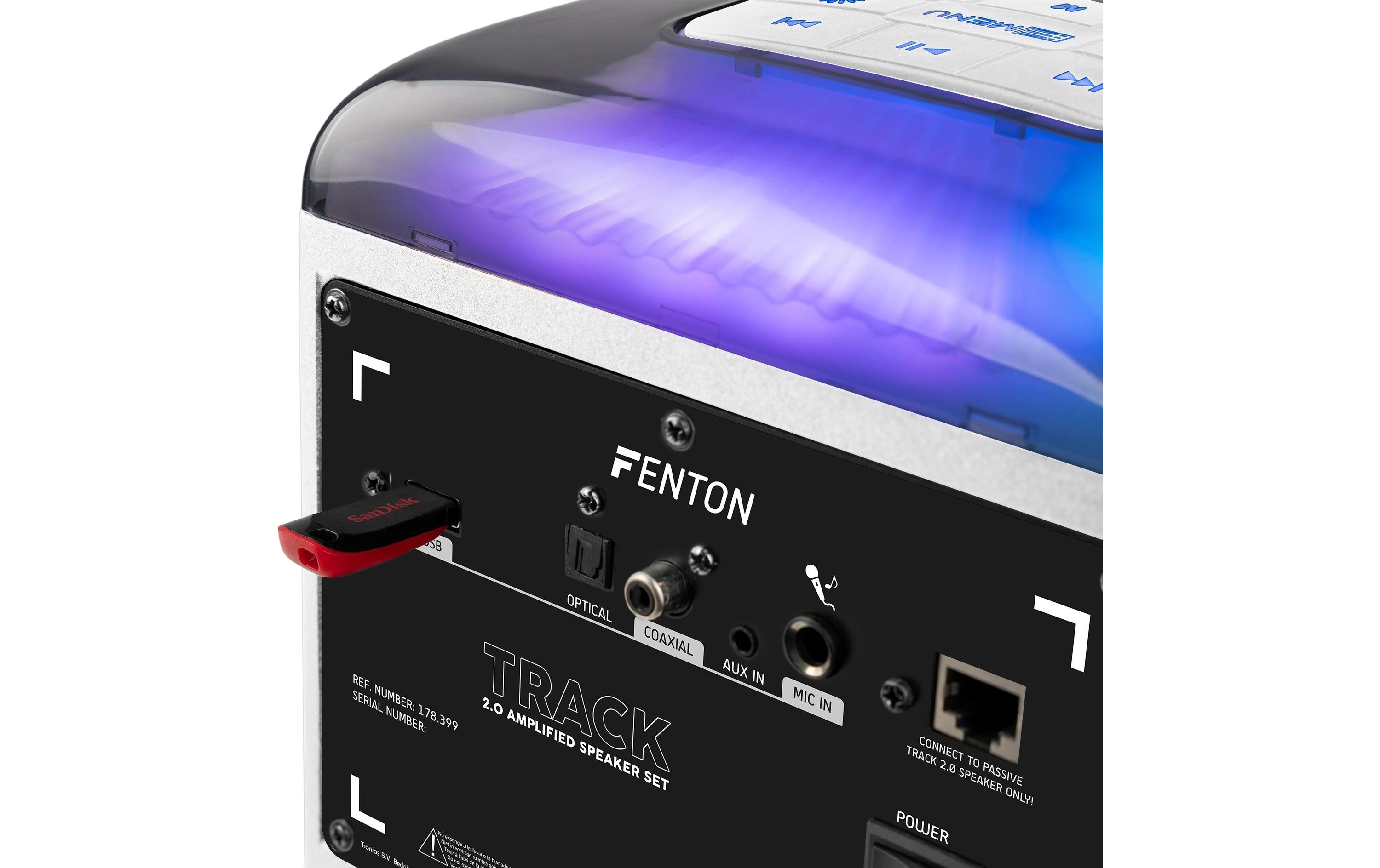 Fenton Lautsprecher Track 2.0 weiss