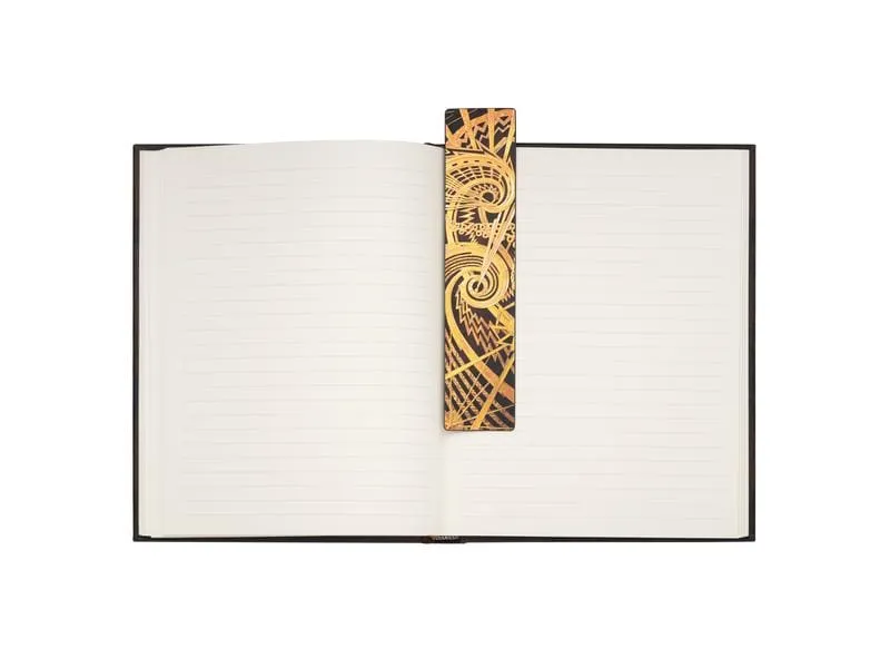 Paperblanks Lesezeichen Die Chanin-Spirale Gold