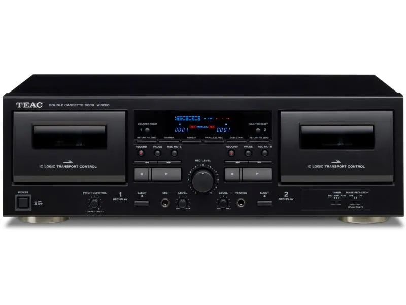TEAC W-1200-B Schwarz TEAC W-1200-B Schwarz