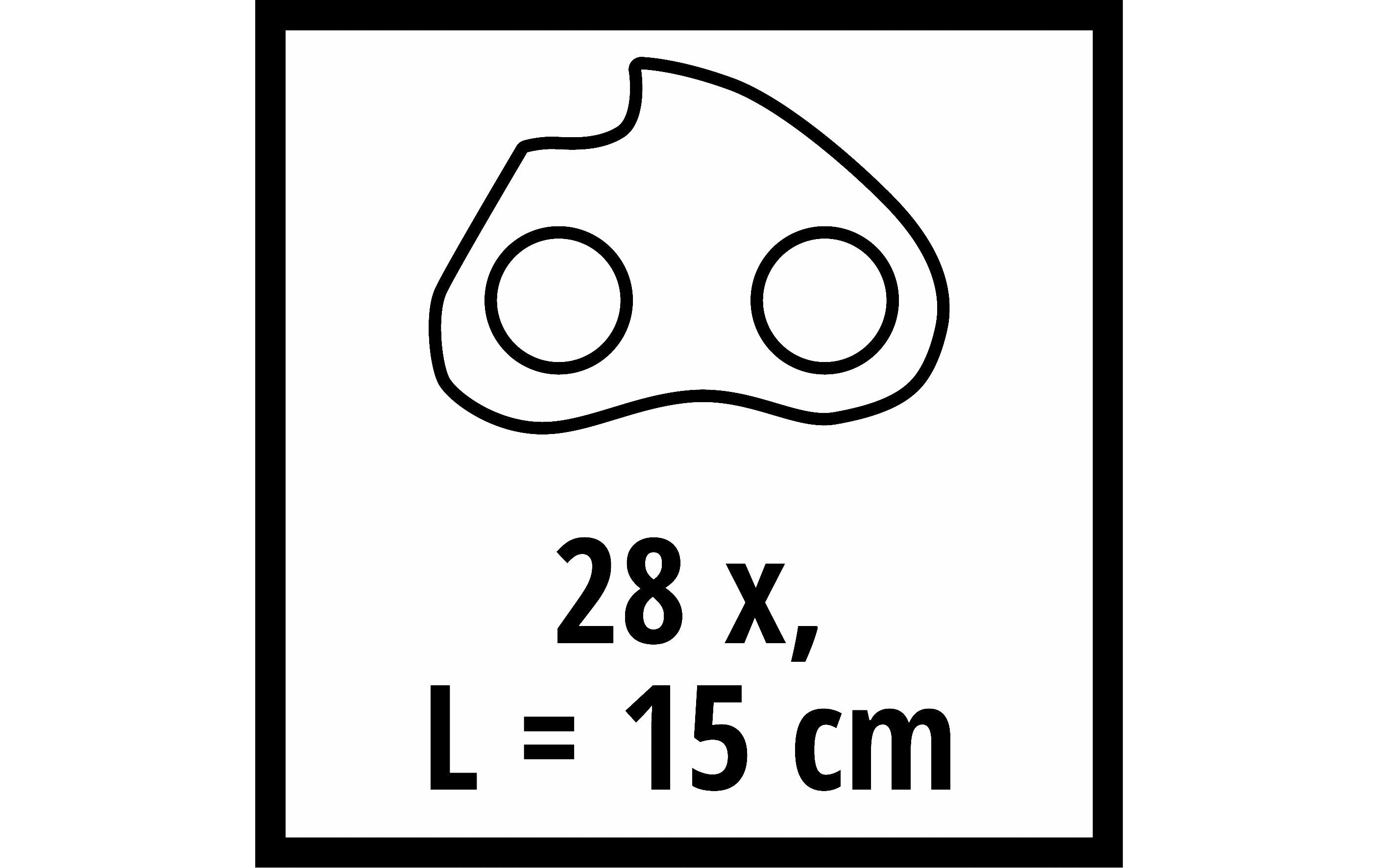 Einhell Ersatzkette 15 cm 1.0 28T 7.62