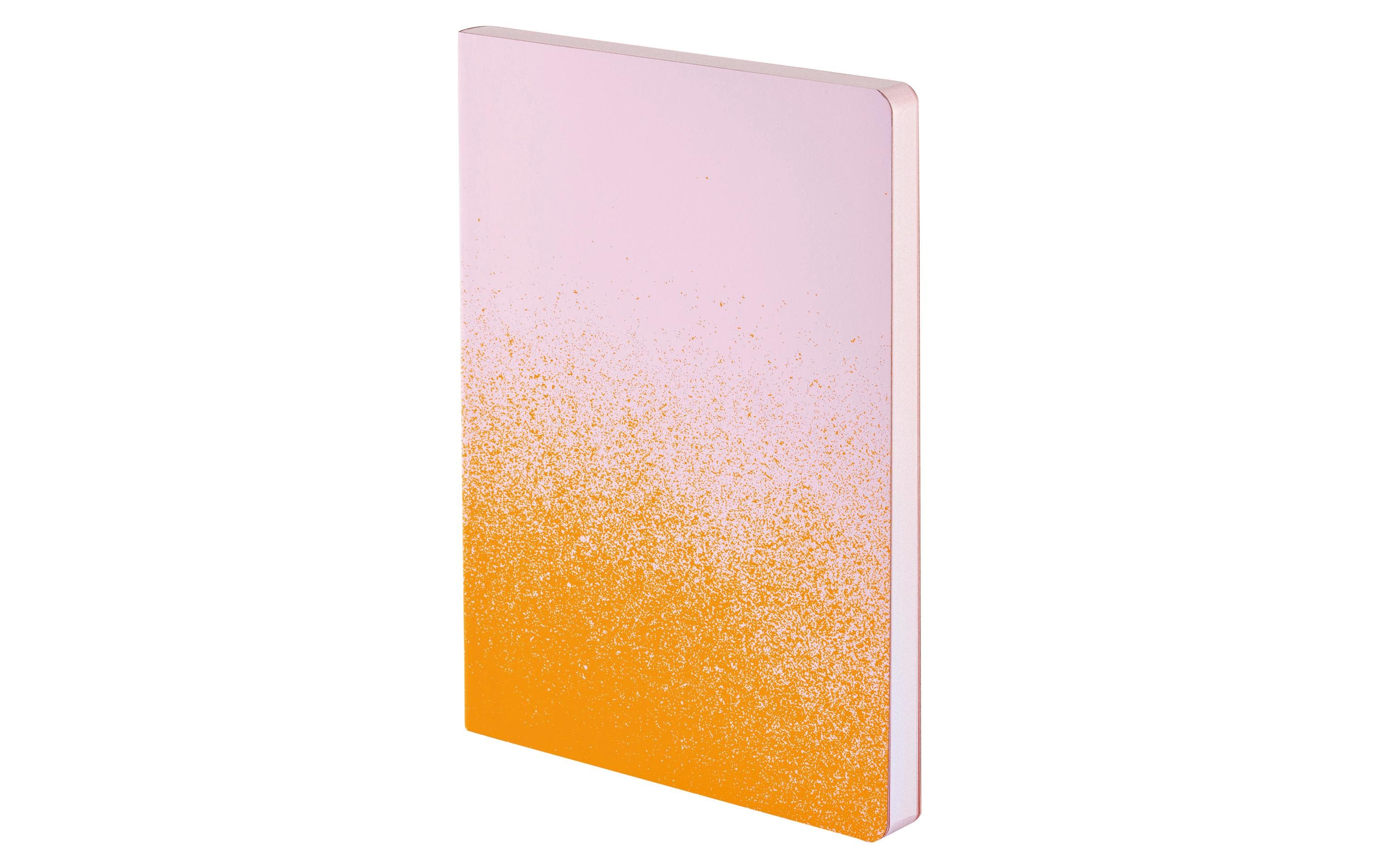 Nuuna Notizbuch Colour Clash L Light Orange Dust, Dot