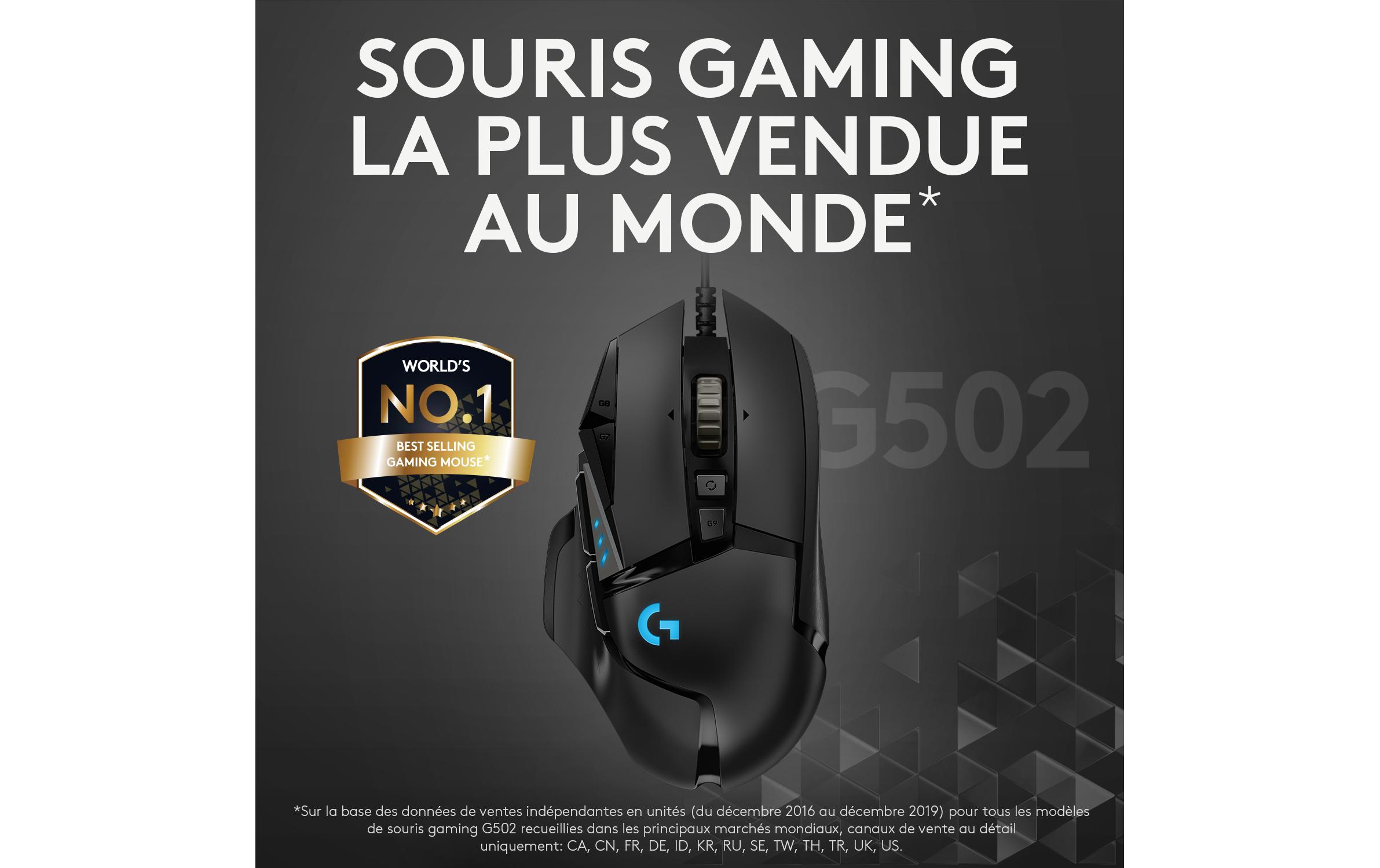 Logitech Gaming-Maus G502 HERO Logitech Gaming-Maus G502 HERO