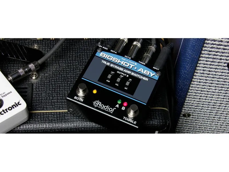 Radial BigShot ABY Umschalter True Bypass Radial BigShot ABY Umschalter True Bypass