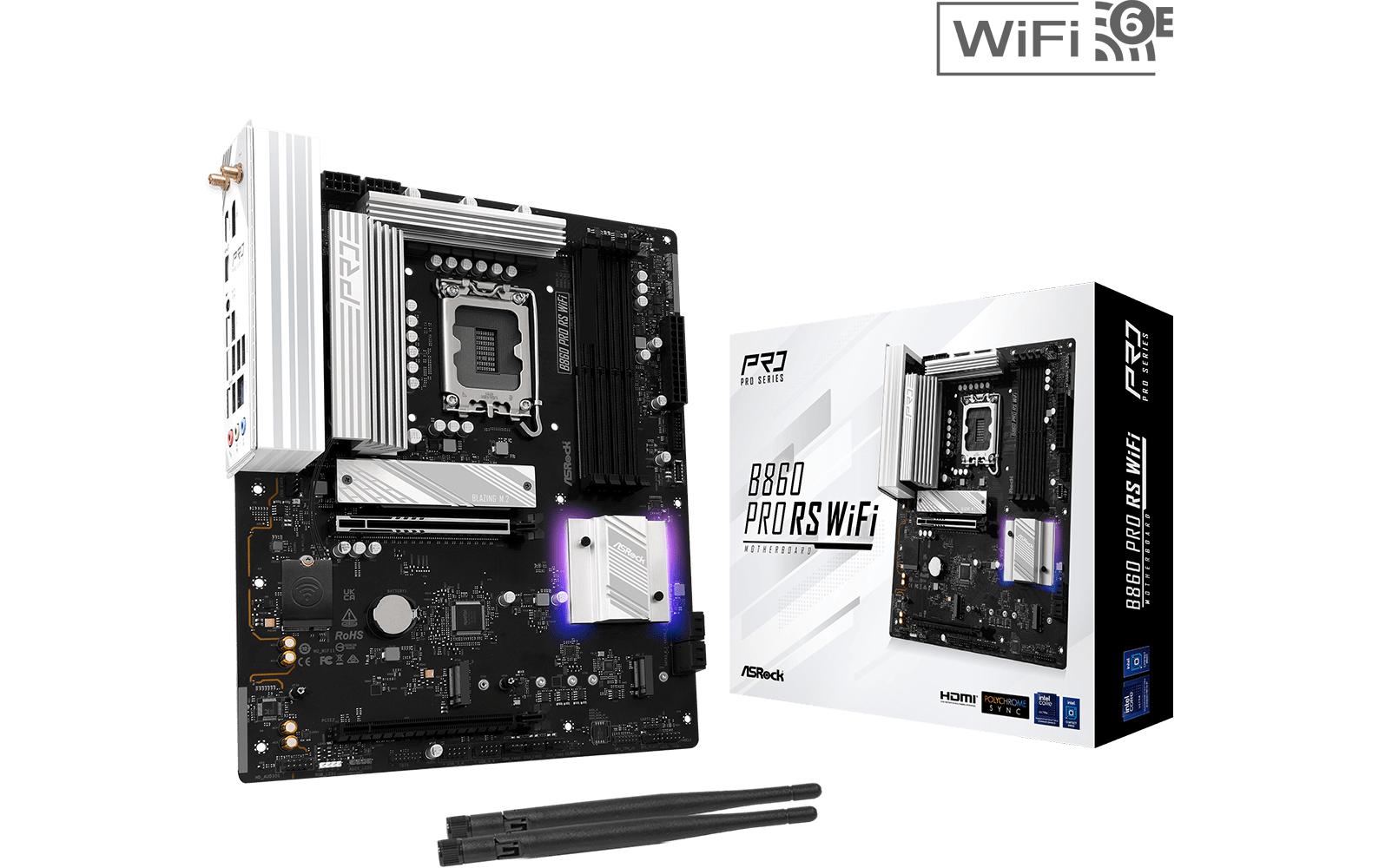 ASRock Mainboard B860 PRO RS WIFI
