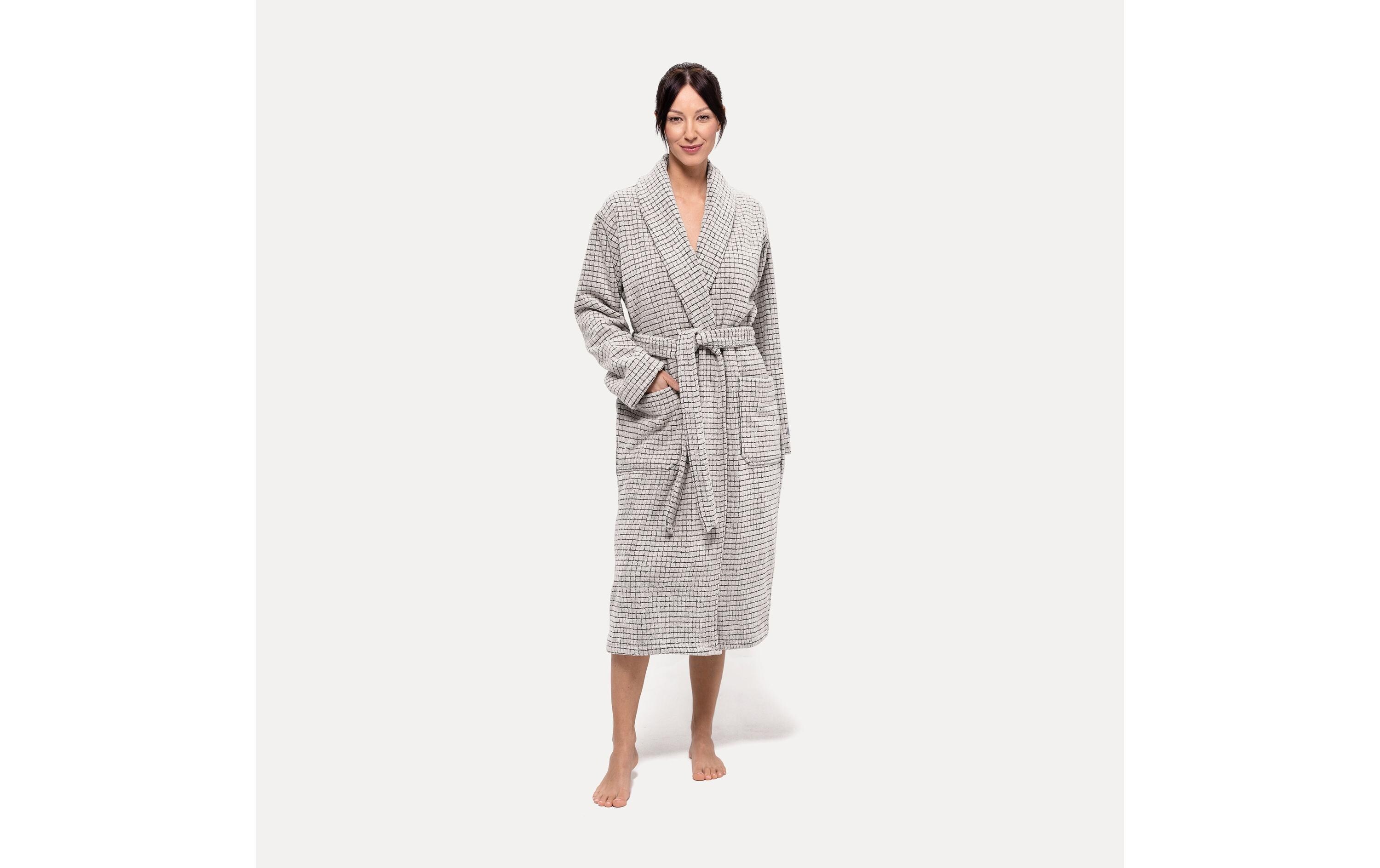 Möve Bademantel Eden L, Nature