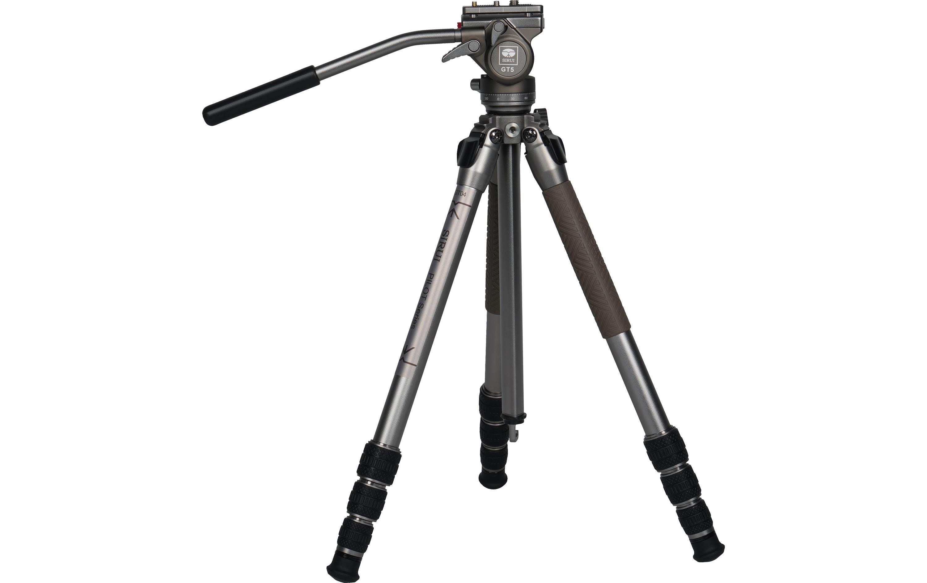 Sirui Videostativ Pilot GT04 mit GT5 Videokopf Sirui Videostativ Pilot GT04 mit GT5 Videokopf