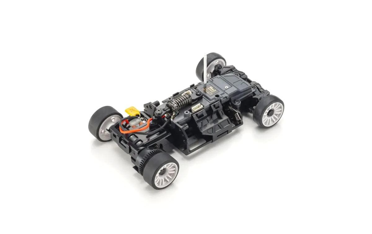 Kyosho Mini-Z MR-04 Corvette C8-R 1:28, Gun Metal/Weiss, ARTR