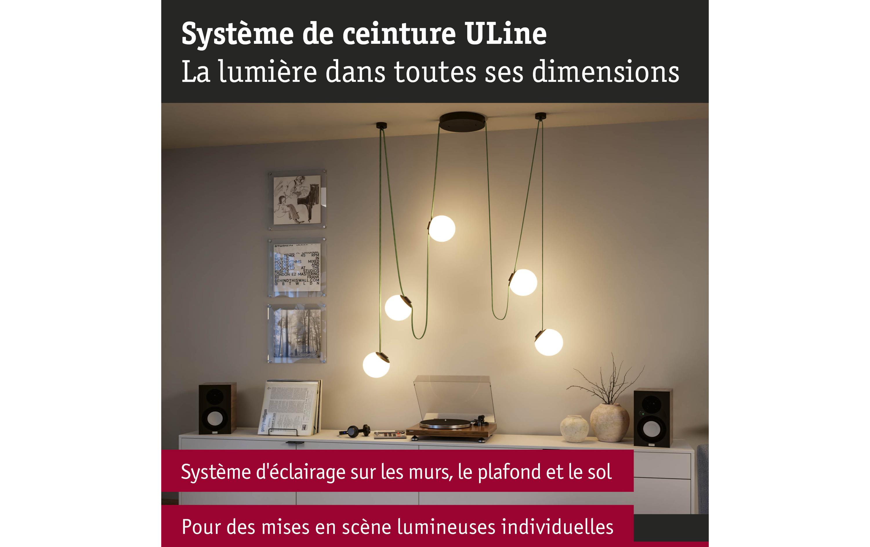 Paulmann Gurt ULine 5 m, Dacron, Grün