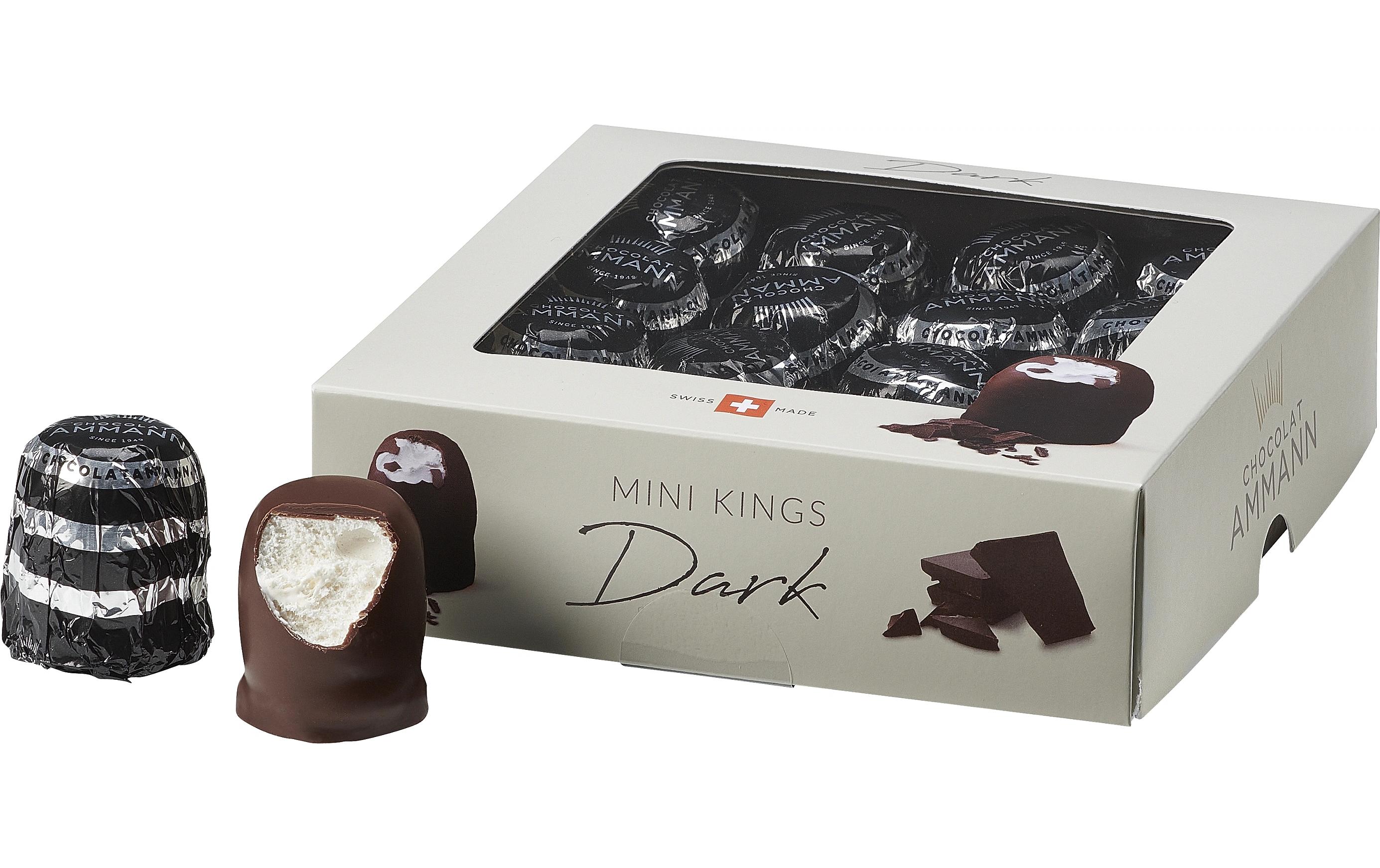 Chocolat Ammann Schokolade Mini King Dark 16 x 10 g