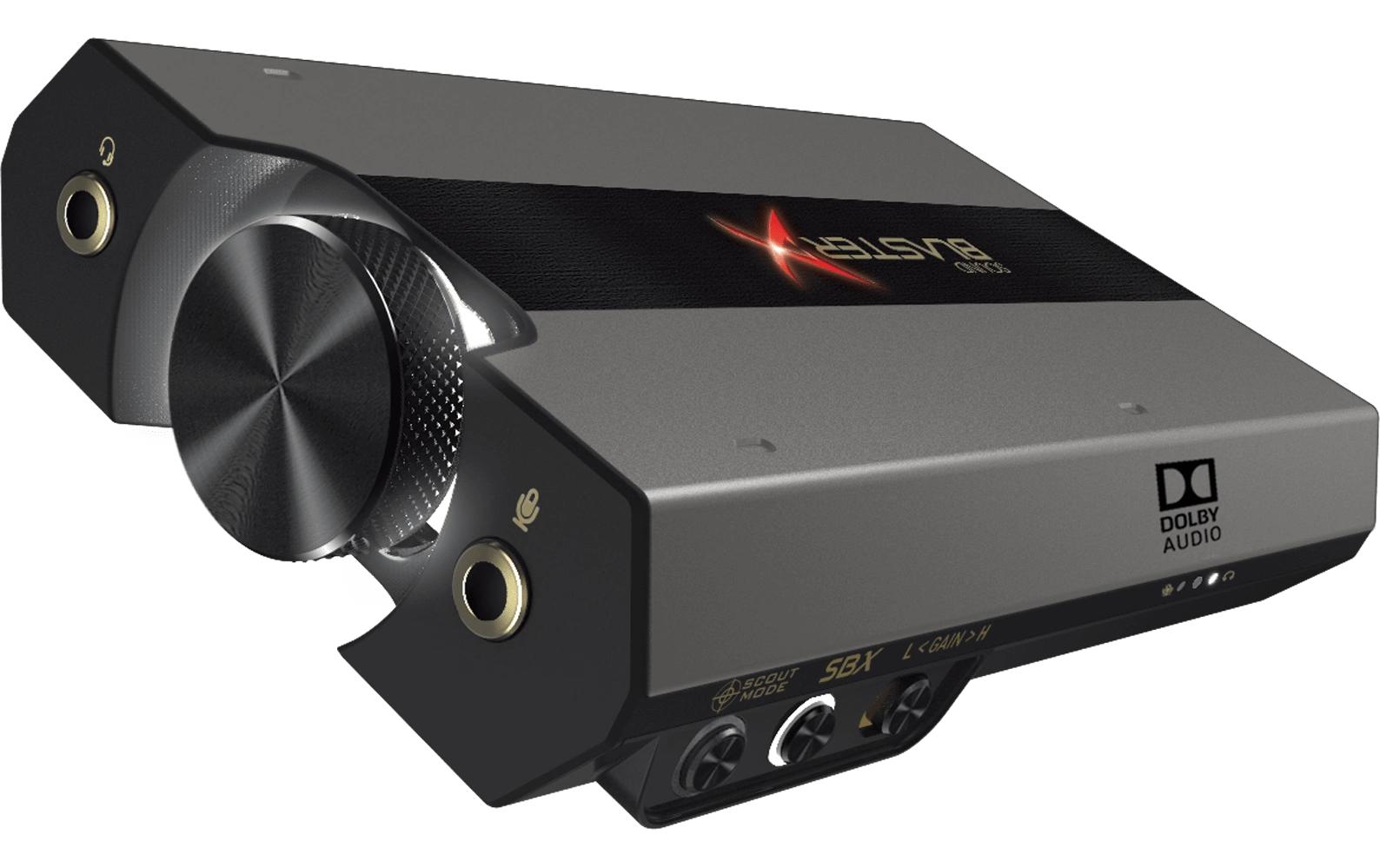 CREATIVE Soundkarte Sound BlasterX G6 7.1 HD USB