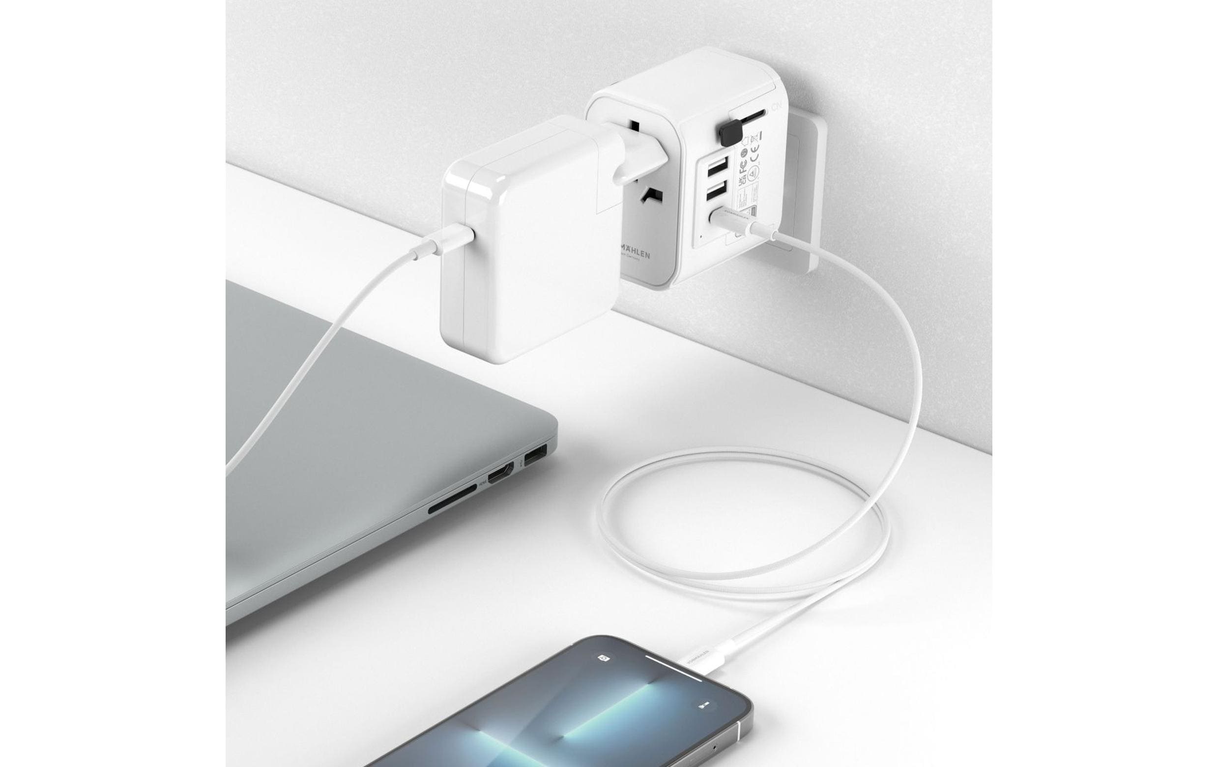 Vonmählen Weltreiseadapter Unity One Weiss