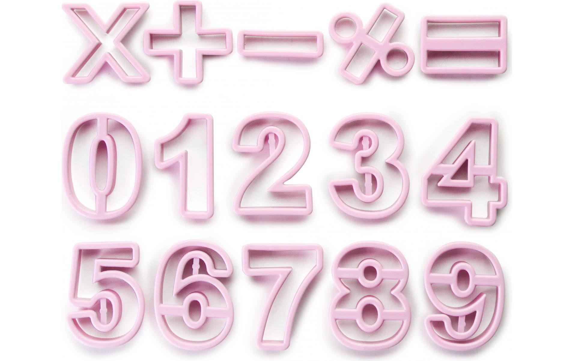 Ibili Guetzli-Ausstecher Zahlen 6 cm