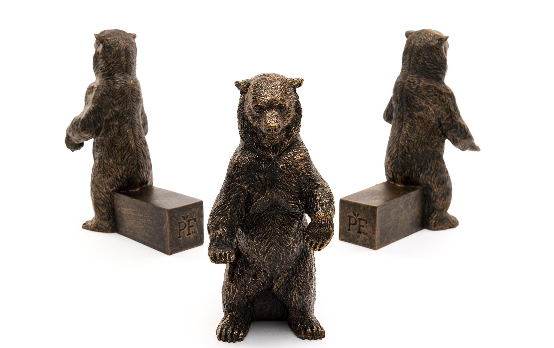 Jardinopia Pflanzentopffüsse Potty Feet Grizzlybär, 3er Set Jardinopia Pflanzentopffüsse Potty Feet Grizzlybär, 3er Set