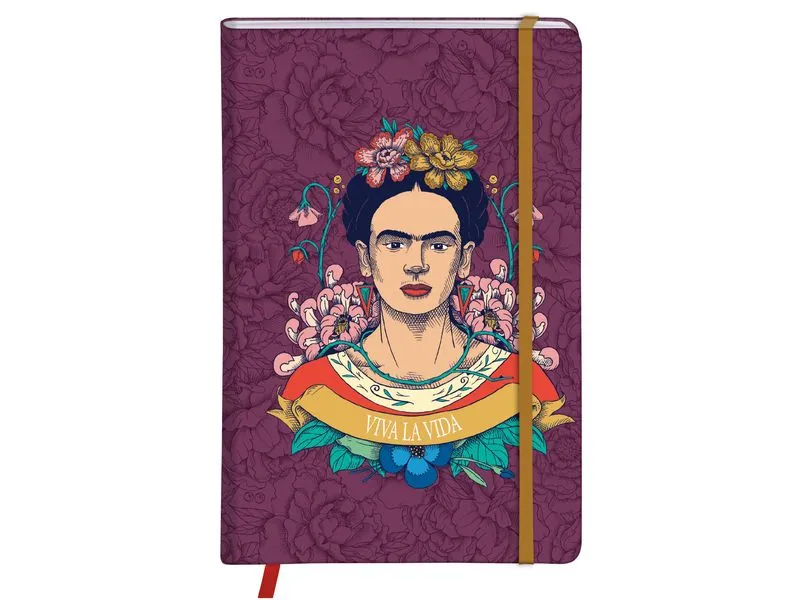 Clairefontaine Notizbuch Frida Kahlo assortiert, A6, Blanko, Mehrfarbig Clairefontaine Notizbuch Frida Kahlo assortiert, A6, Blanko, Mehrfarbig