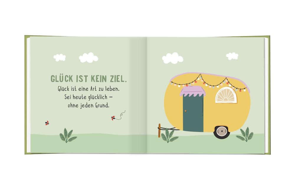 Grafik Werkstatt Minibuch Für dich eine extra Portion Glück!