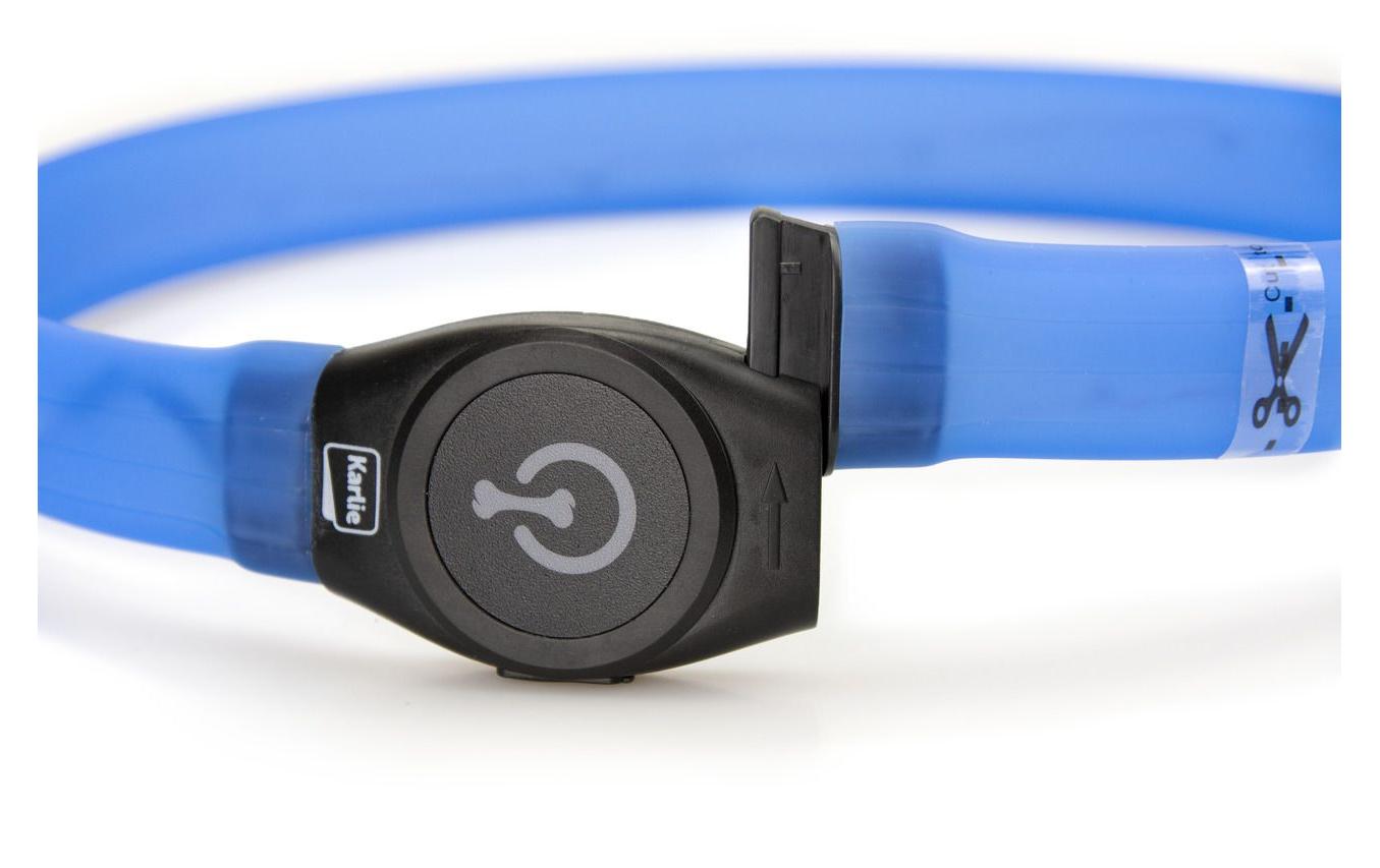 Karlie Leuchtring Visio Light LED Langhaar, gelb