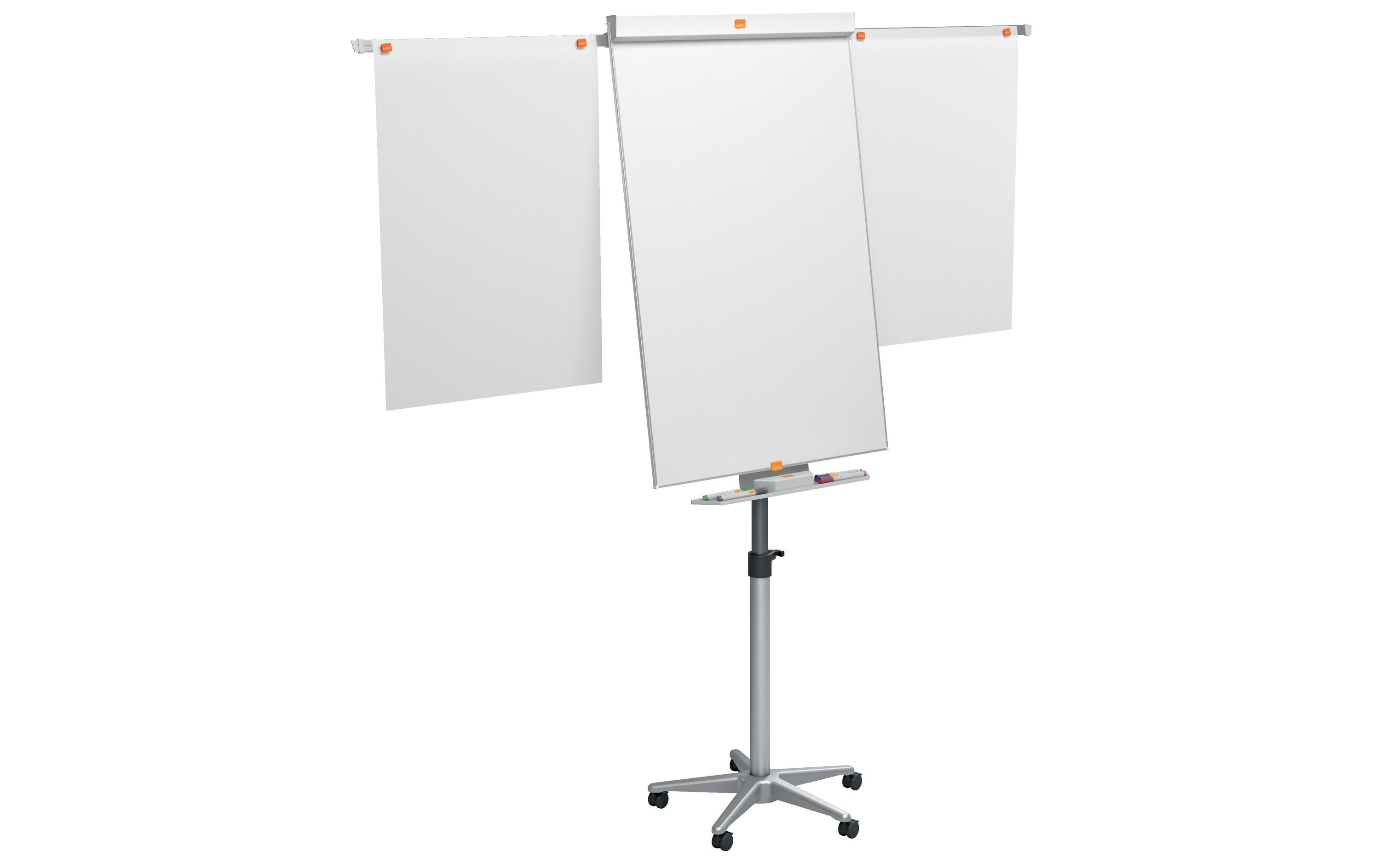 Nobo Impression Pro Flipchart Mobil Stahl mit Verlängerungsarmen