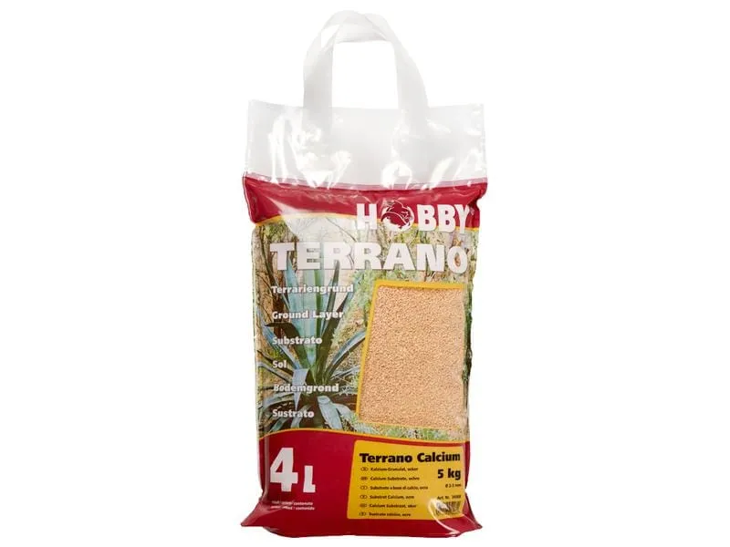 Hobby Terraristik Bodensubstrat Terrano Kalzium, Natur, Ø 2-3 mm, 5 kg Hobby Terraristik Bodensubstrat Terrano Kalzium, Natur, Ø 2-3 mm, 5 kg