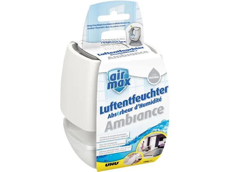 UHU Entfeuchter Airmax 100 g, Weiss UHU Entfeuchter Airmax 100 g, Weiss