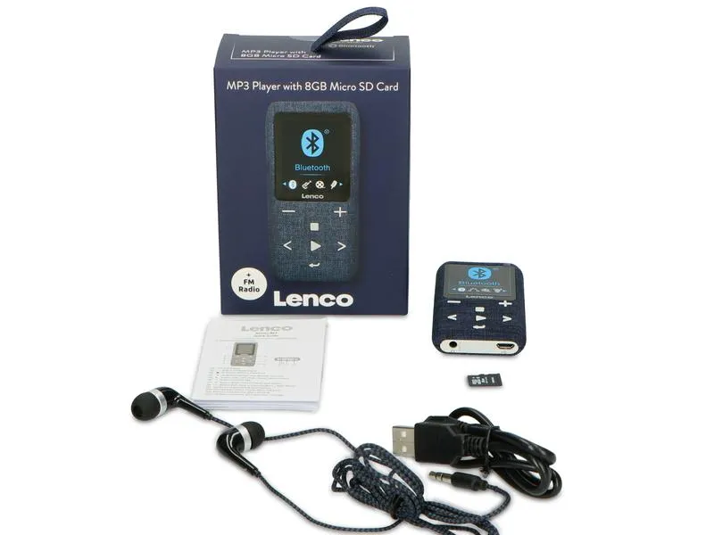 Lenco MP3 Player Xemio-861 Blau Lenco MP3 Player Xemio-861 Blau