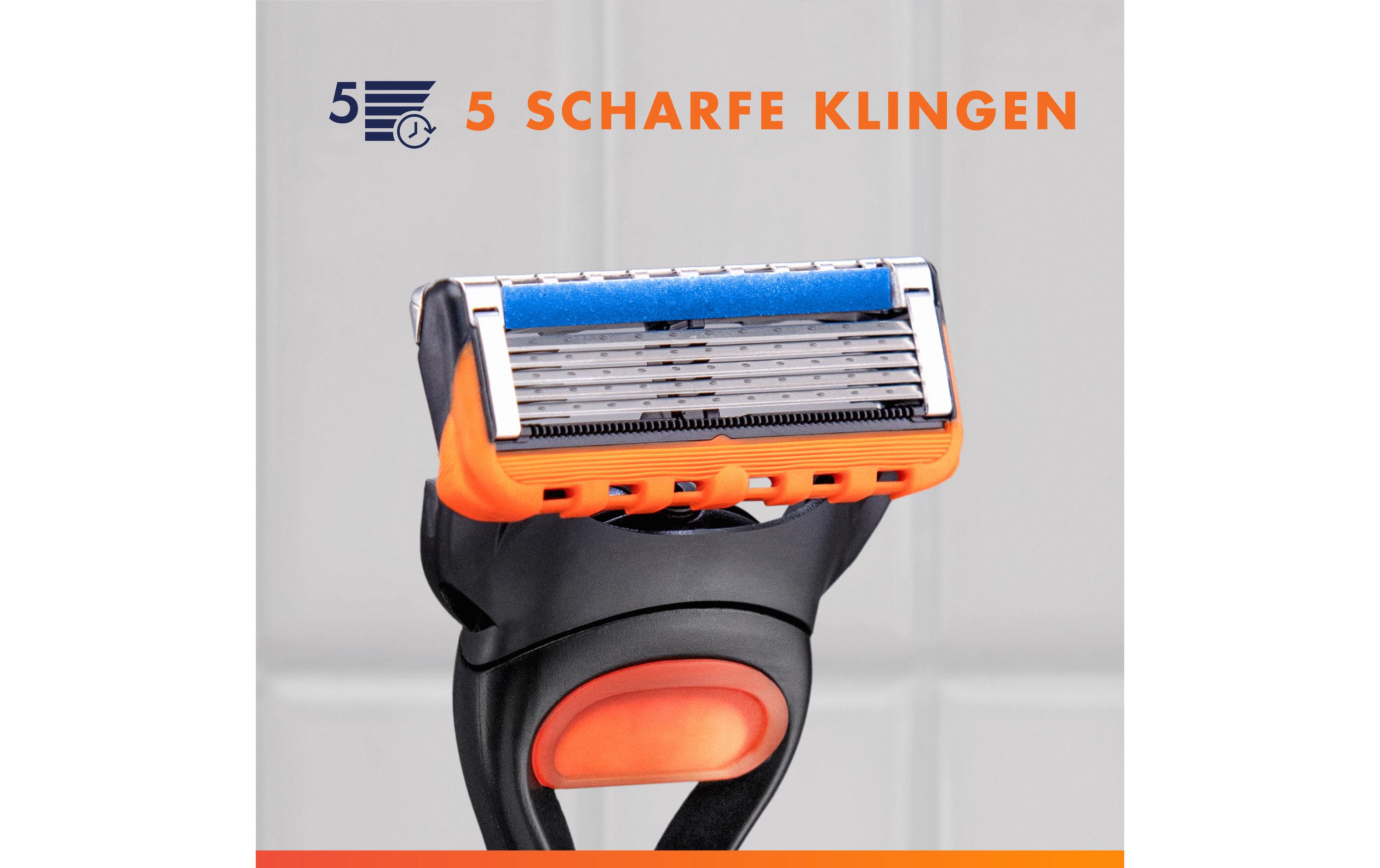 Gillette Herrenrasierer Gillette Fusion5 Power 12er + Handstück